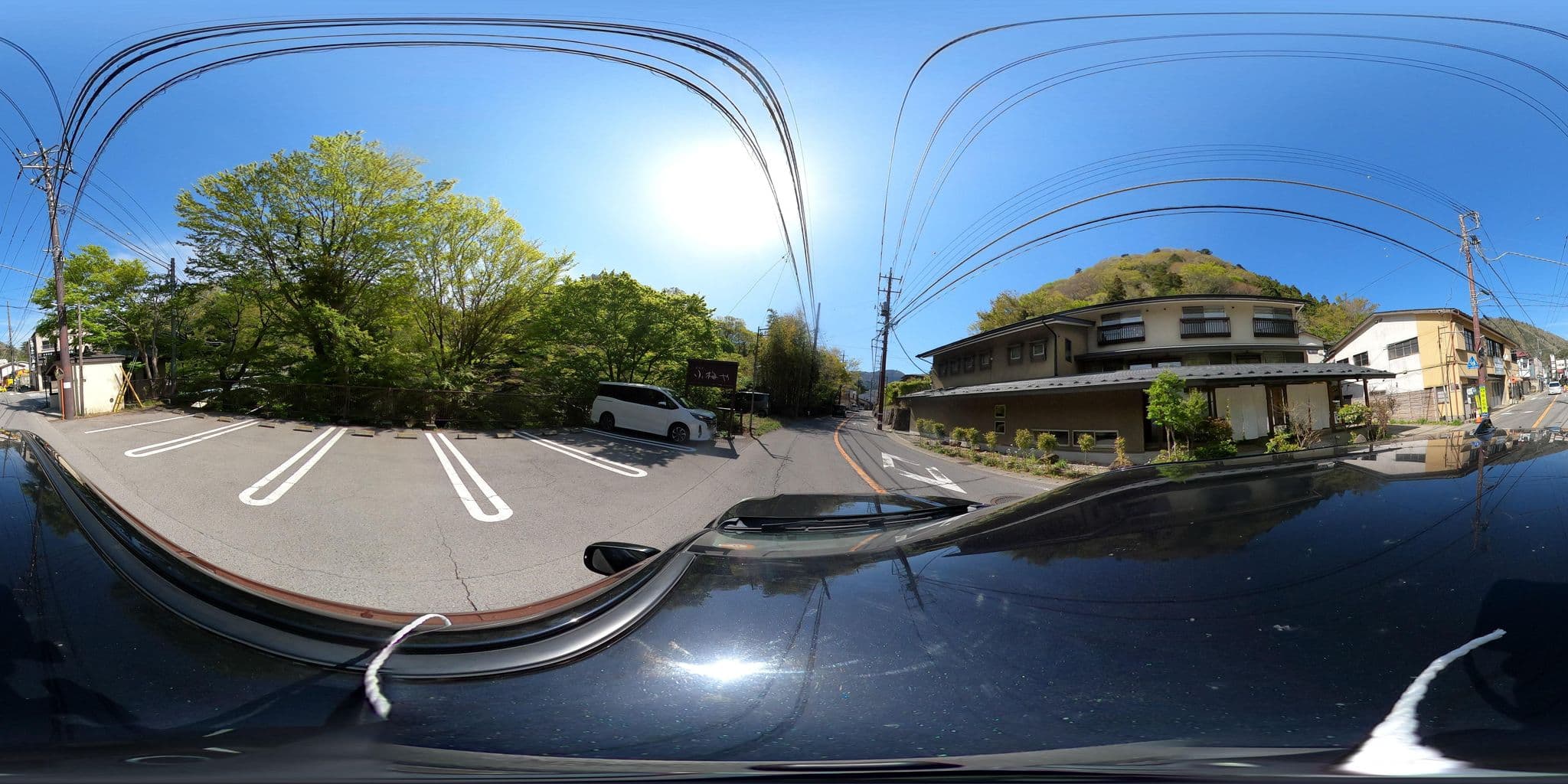 Street view near おやど小梅や, Kinugawa Onsen — © yuki_charo (CC BY-SA · Mapillary)