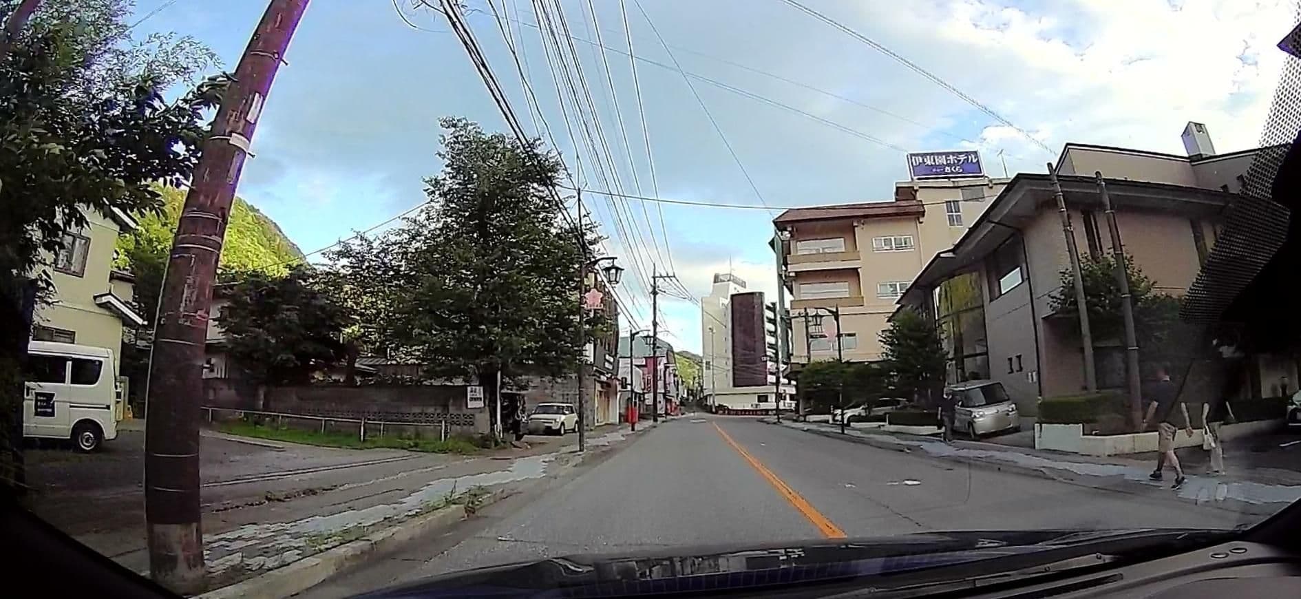 Street view near 古河電工健康保険組合鬼怒川保養所, Kinugawa Onsen — © irvinfly (CC BY-SA · Mapillary)