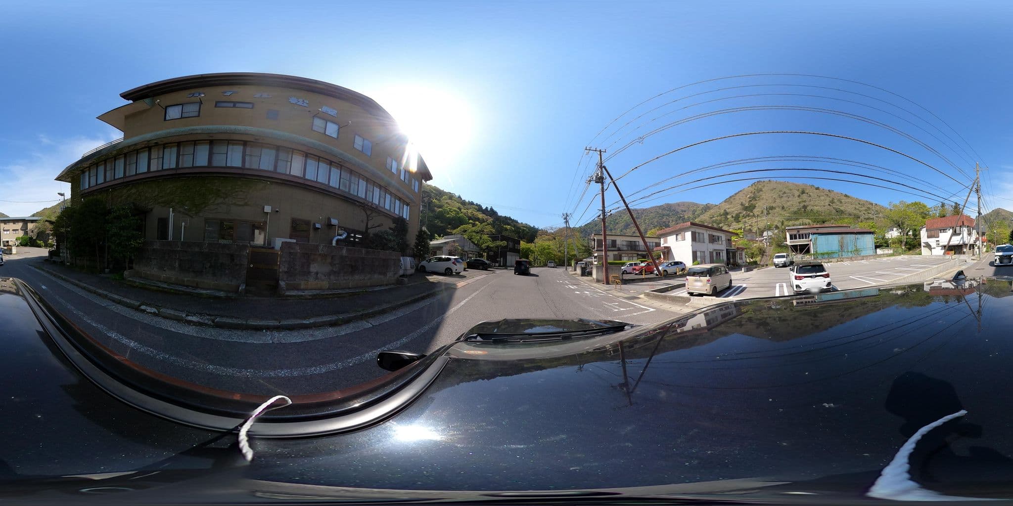 Street view near 松楓楼 松屋, Kinugawa Onsen — © yuki_charo (CC BY-SA · Mapillary)
