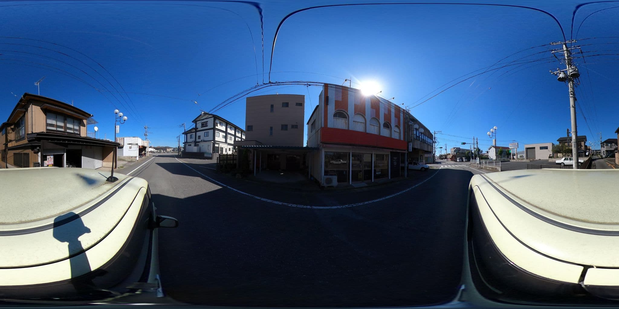 Street view near つくばタウンホテル, Ishige — © 24dakenlo (CC BY-SA · Mapillary)
