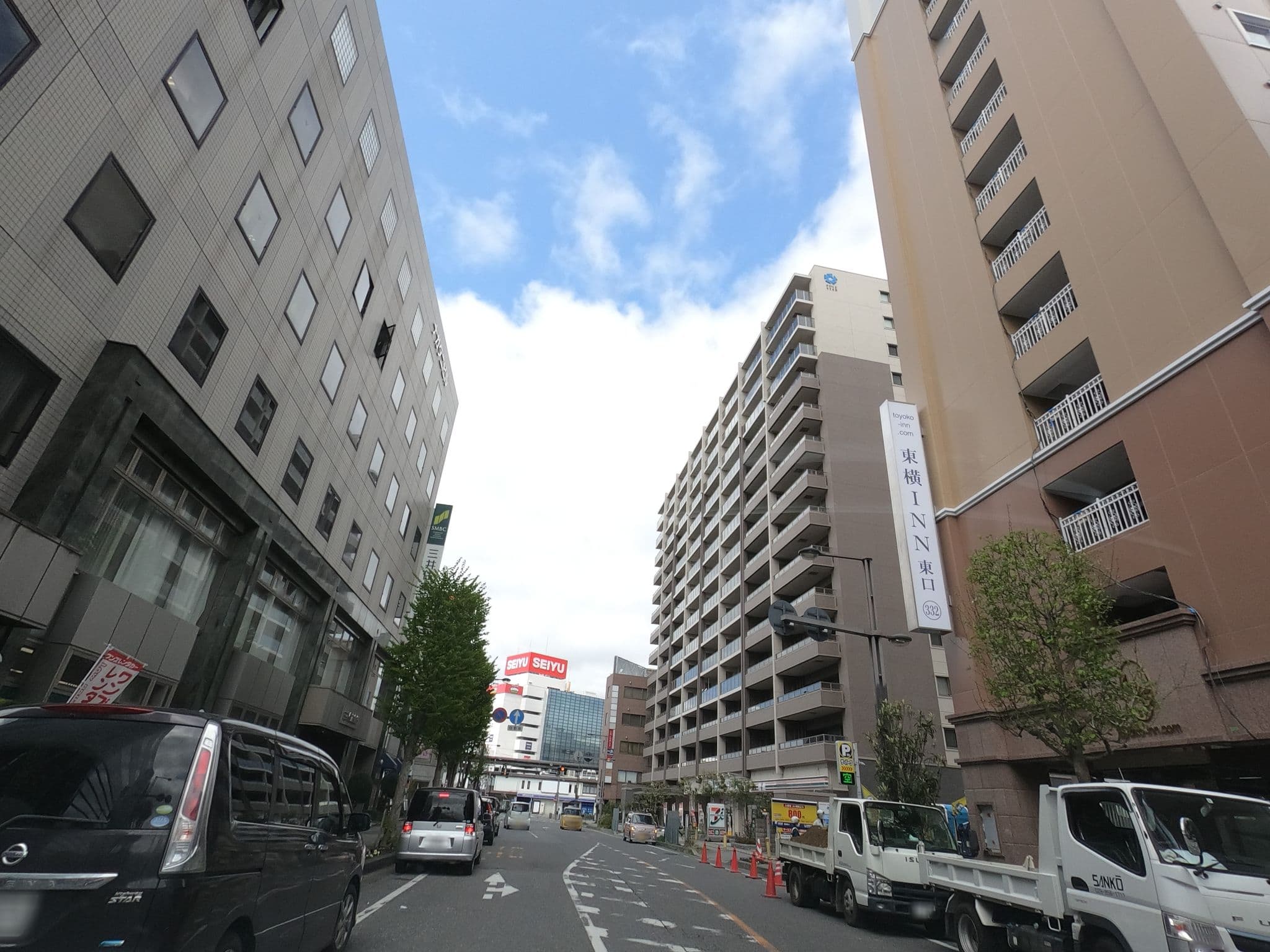Street view near 東横INN 取手駅東口, Toride — © rsnaru (CC BY-SA · Mapillary)
