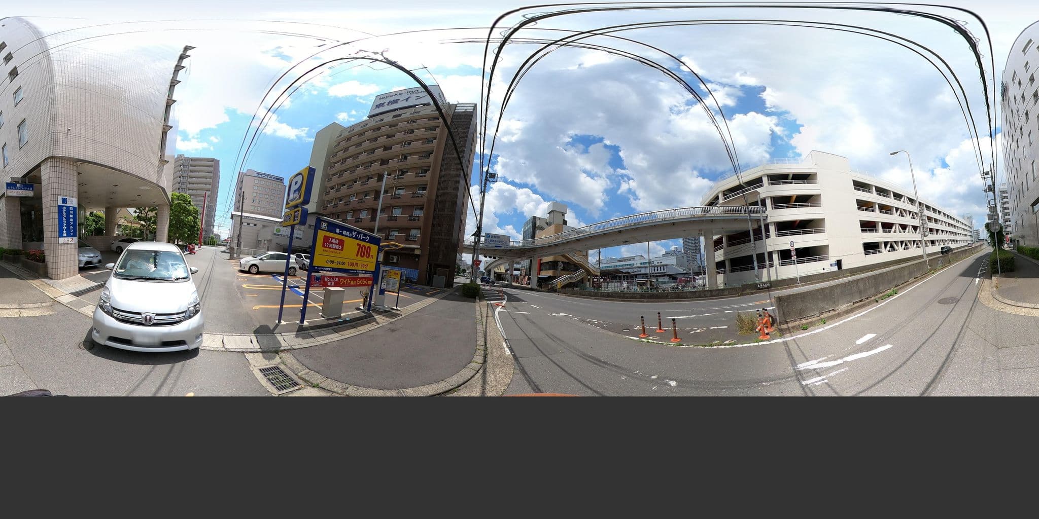 Street view near Hotel Alpha The Tsuchiura, Tsuchiura — © 24dakenlo (CC BY-SA · Mapillary)