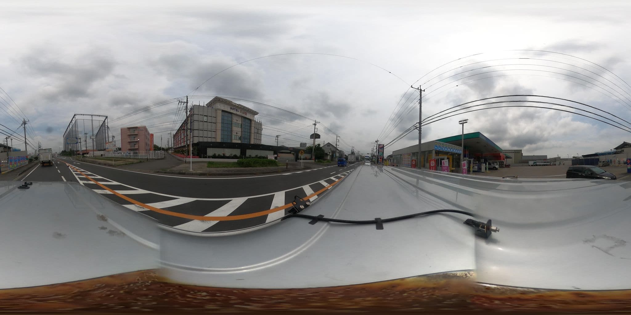 Street view near ホテル クレール, Tsuchiura — © kojiroucircle (CC BY-SA · Mapillary)