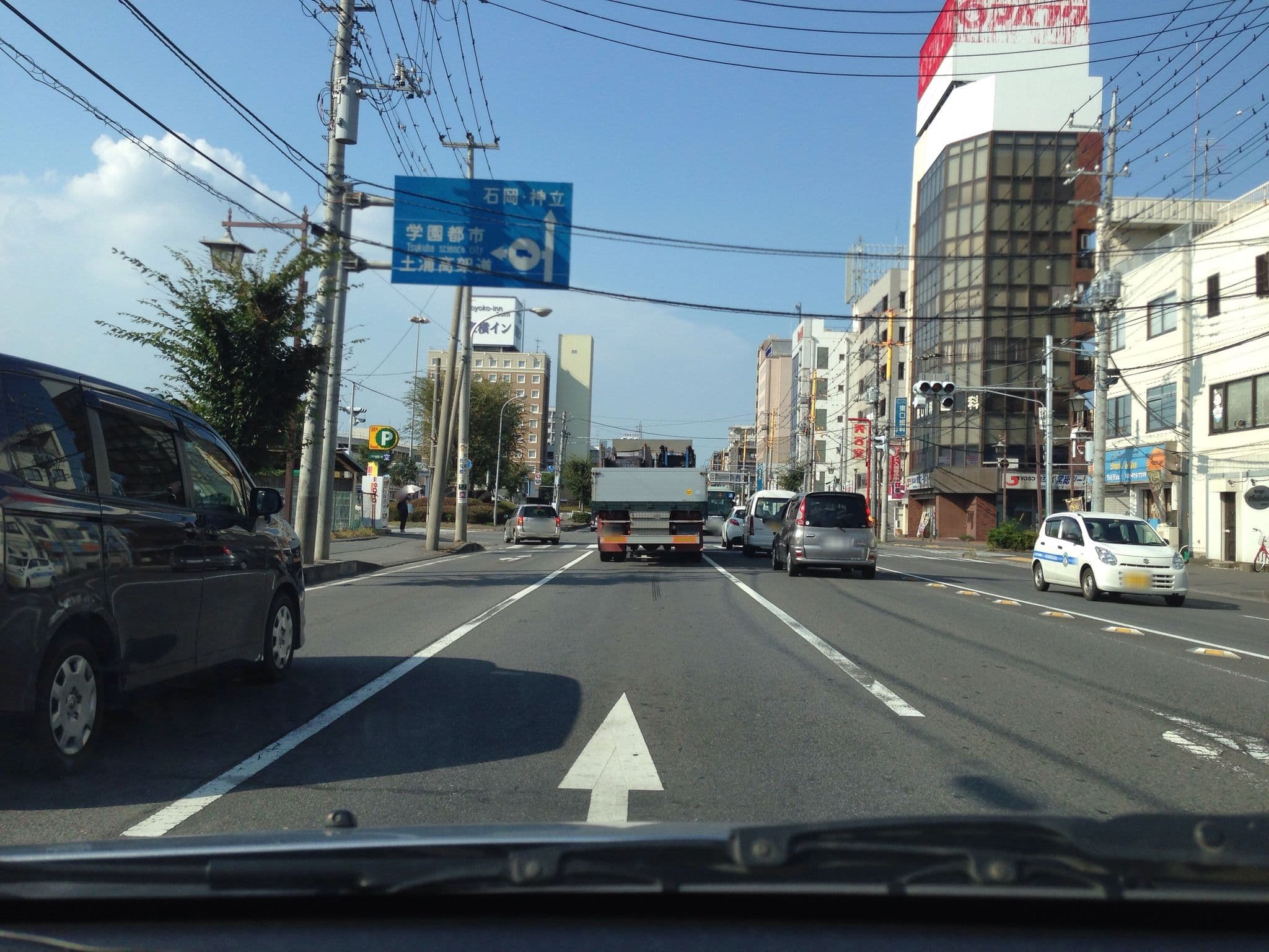 Street view near ACQUA Espacio, Tsuchiura — © milkrich (CC BY-SA · Mapillary)