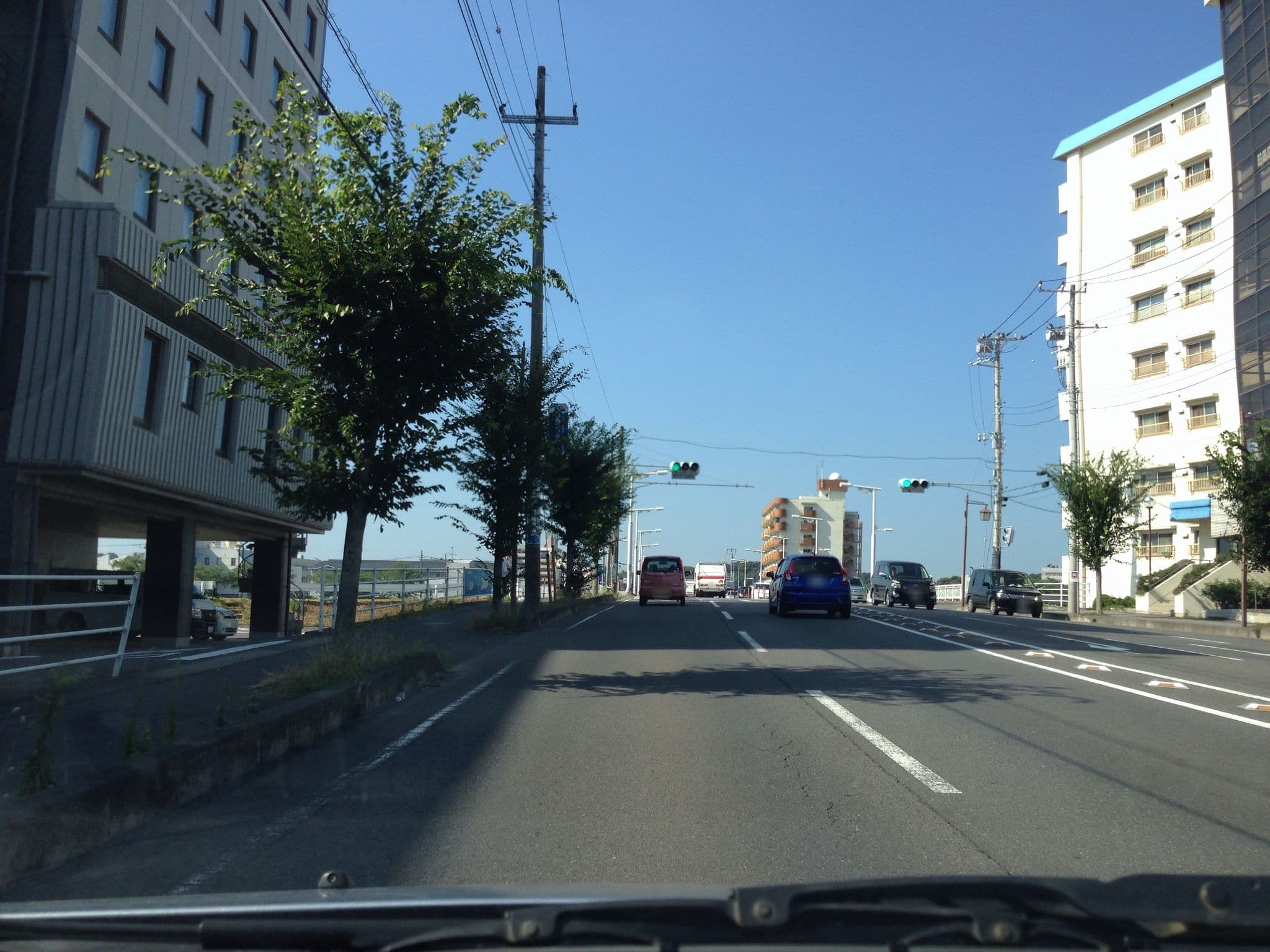 Street view near HOTEL FIT, Tsuchiura — © milkrich (CC BY-SA · Mapillary)