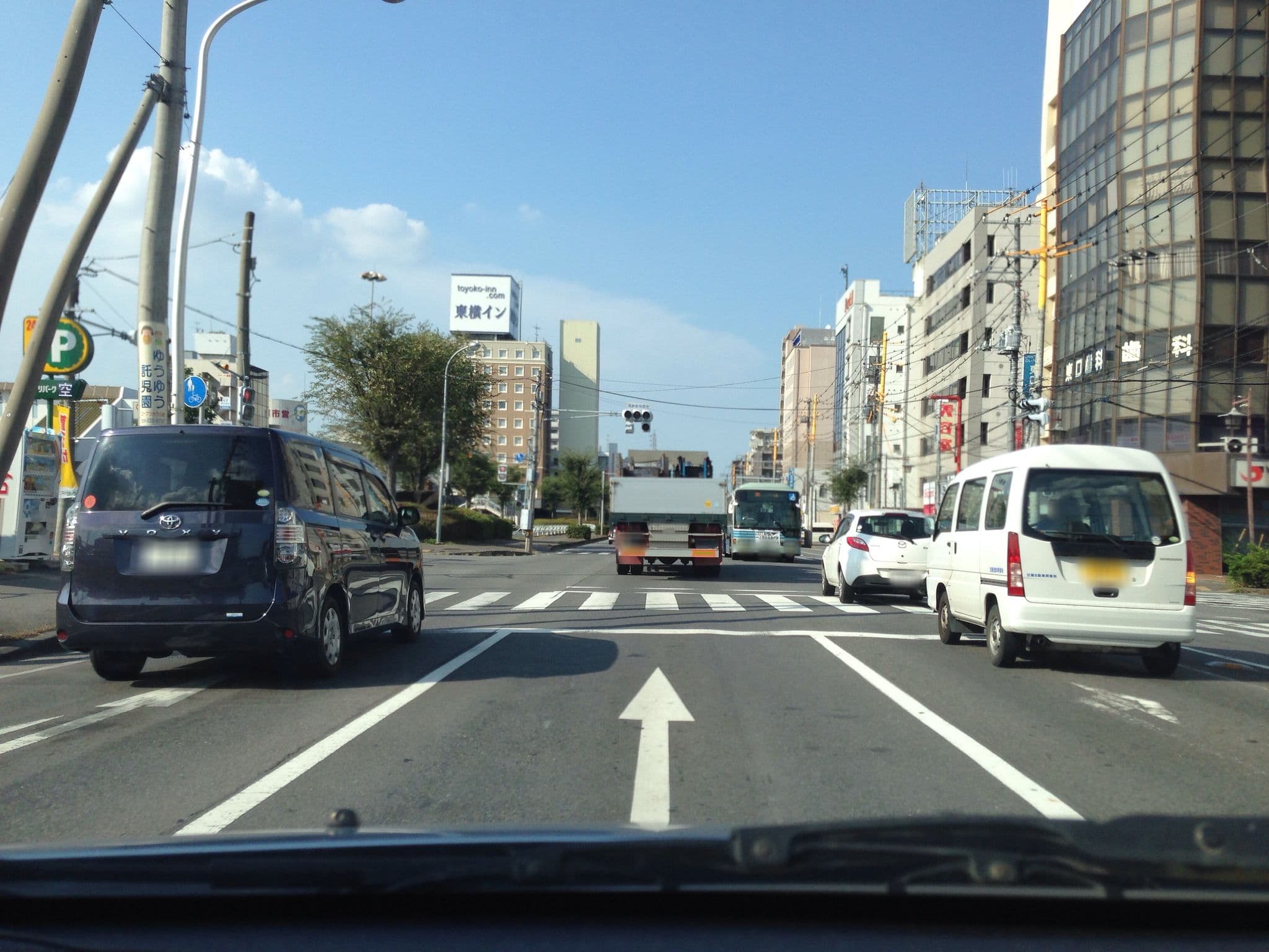 Street view near ホテルアクア, Tsuchiura — © milkrich (CC BY-SA · Mapillary)