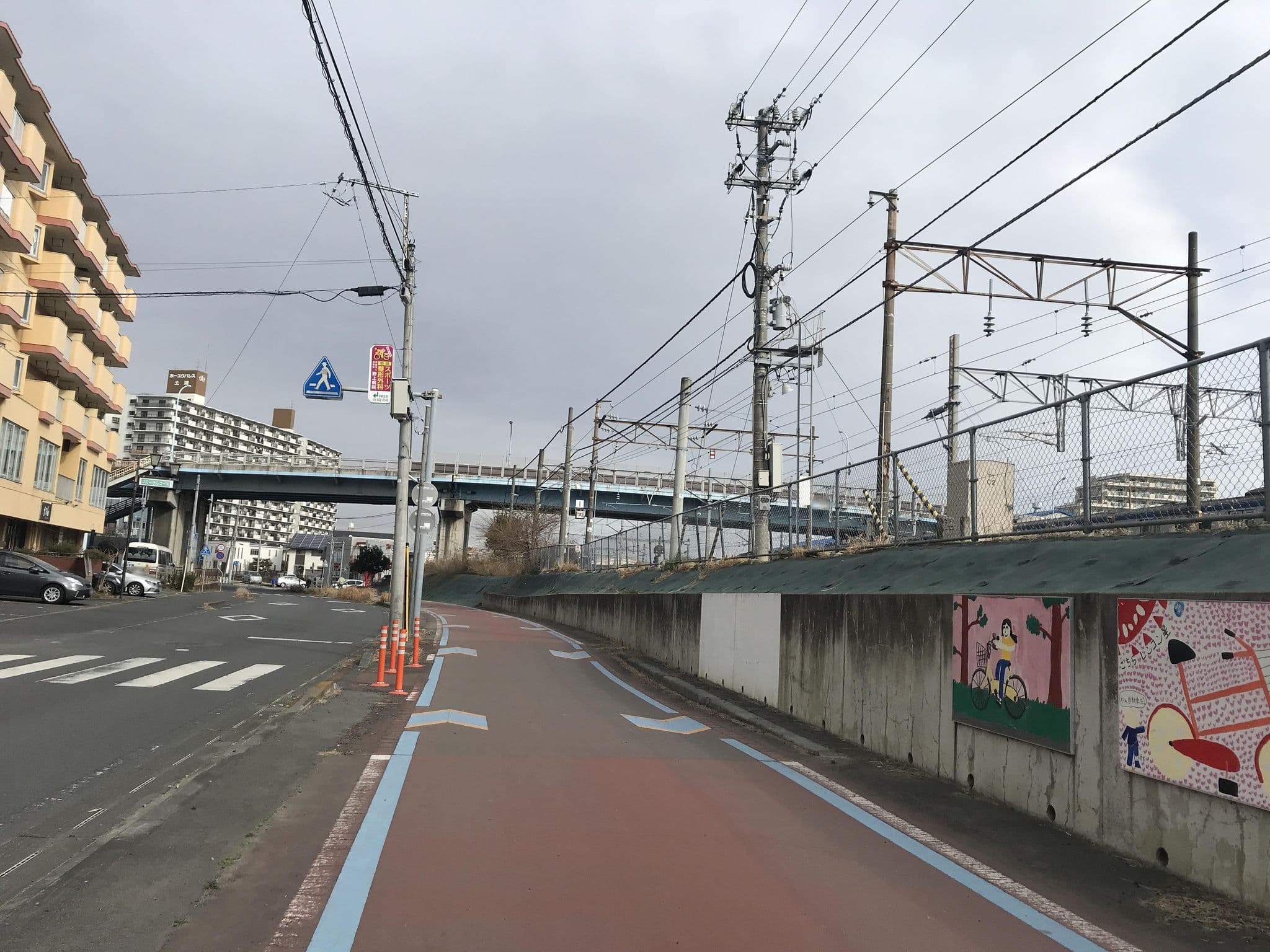 Street view near ホテル東湖, Tsuchiura — © musashino5 (CC BY-SA · Mapillary)