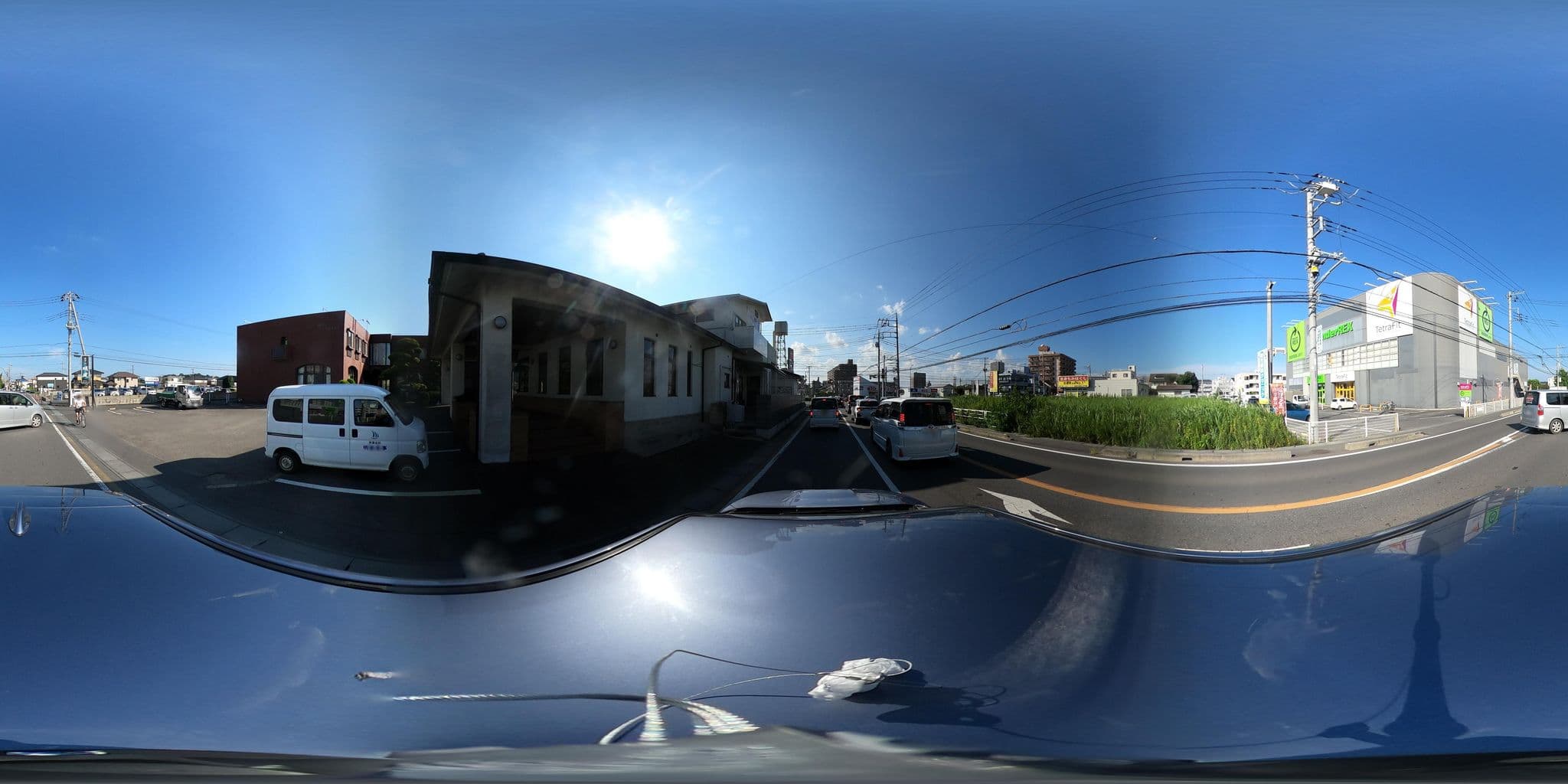 Street view near ホテル 明建, Tsuchiura — © wata909 (CC BY-SA · Mapillary)
