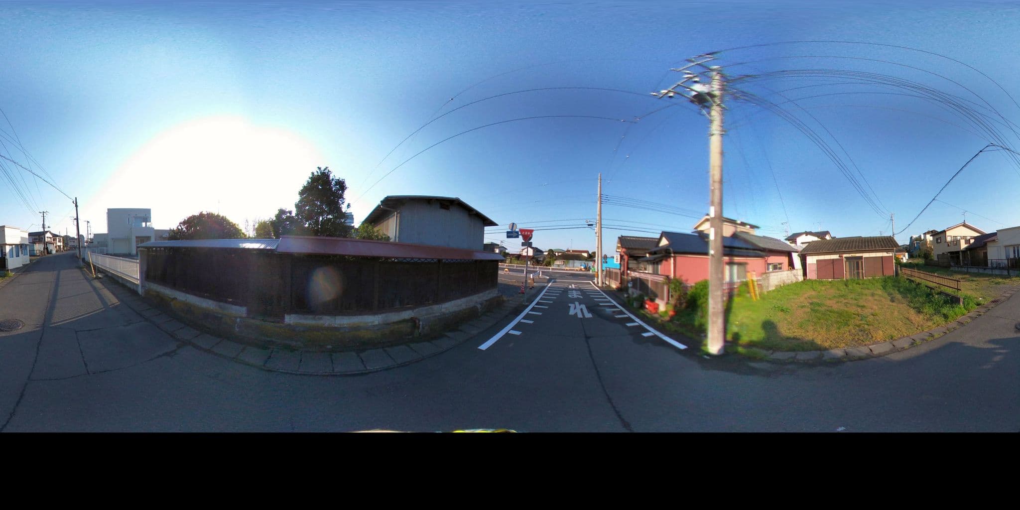 Street view near なめや旅館, Ōarai — © mura (CC BY-SA · Mapillary)