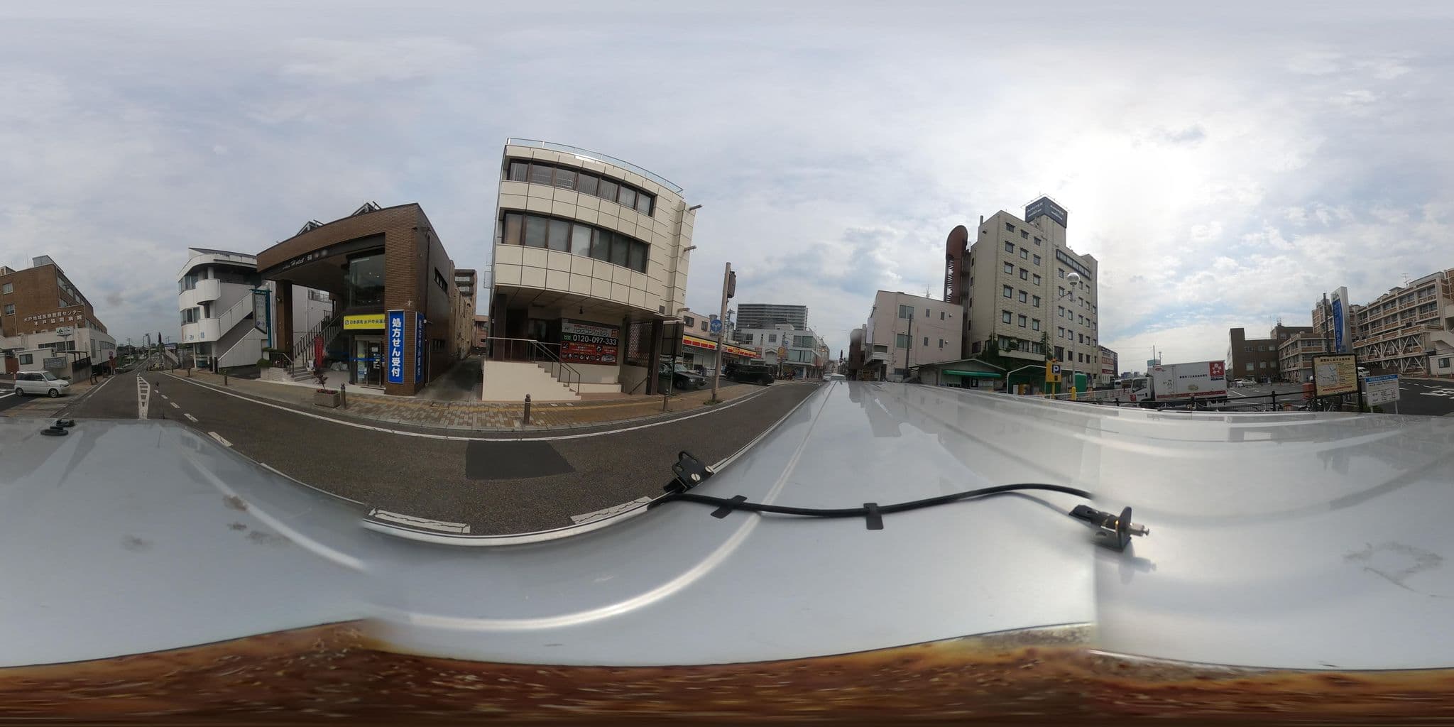 Street view near みまつアネックス (Mimatsu Annex), Mito — © kojiroucircle (CC BY-SA · Mapillary)