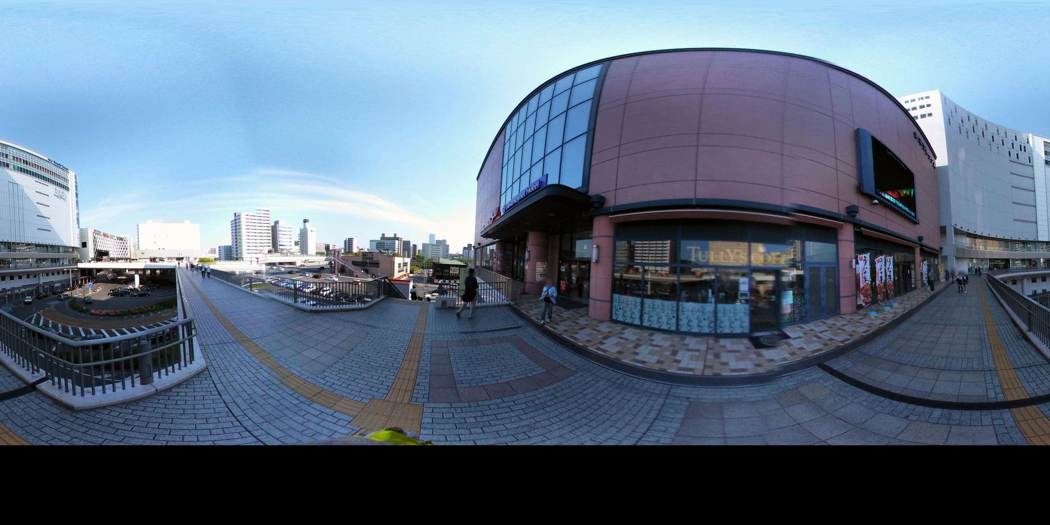 Street view near ダイワロイネットホテル水戸, Mito — © mura (CC BY-SA · Mapillary)