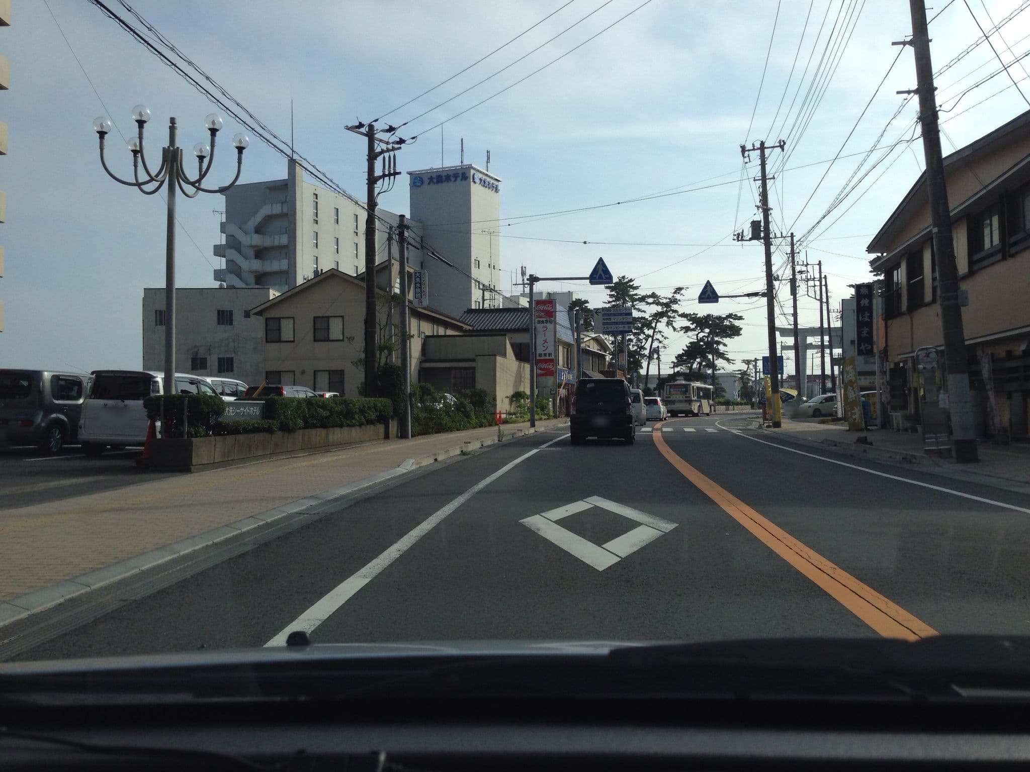 Street view near 大洗シーサイドホテル, Ōarai — © milkrich (CC BY-SA · Mapillary)