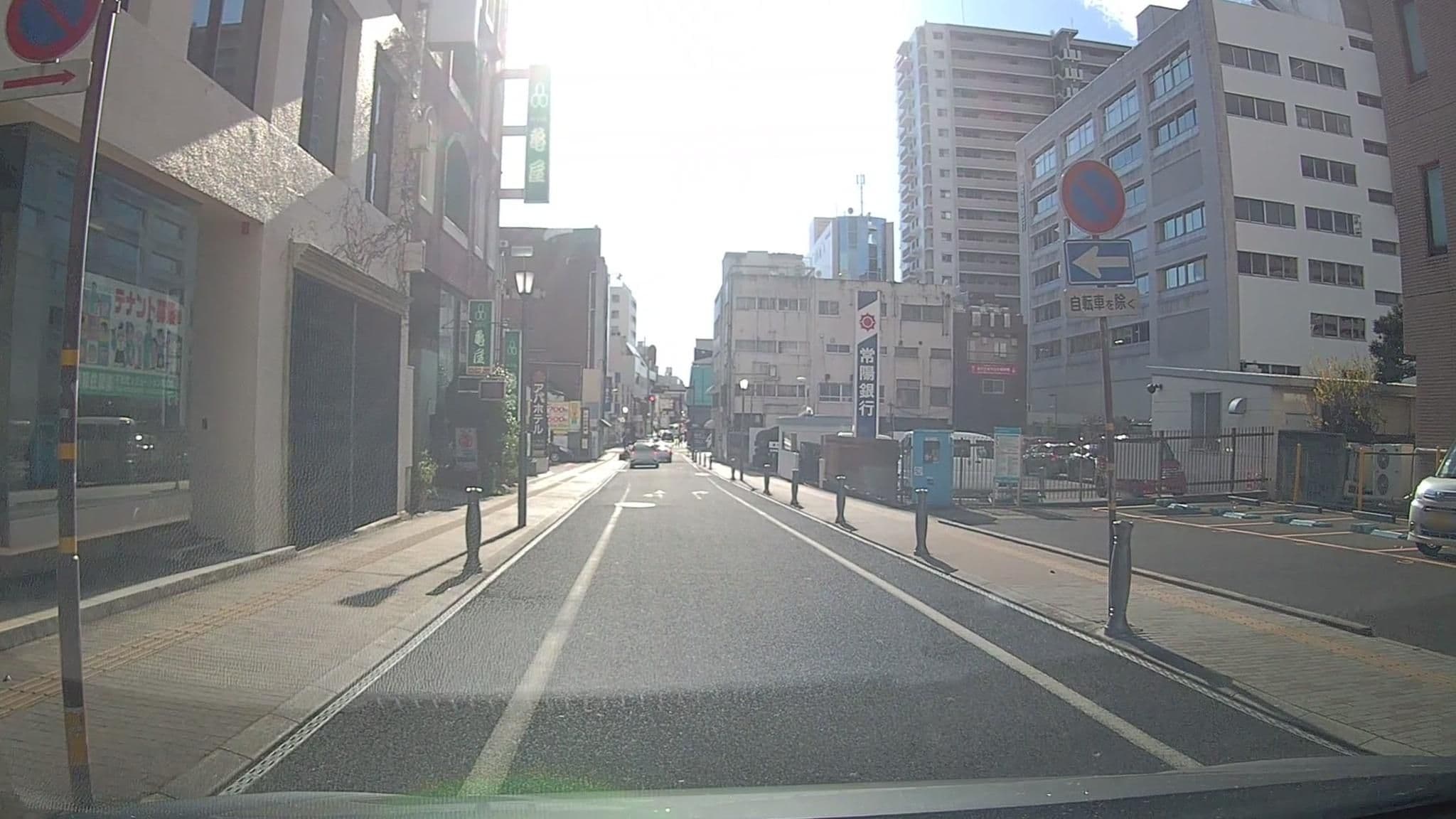 Street view near アパホテル 水戸駅北, Mito — © mzaki (CC BY-SA · Mapillary)