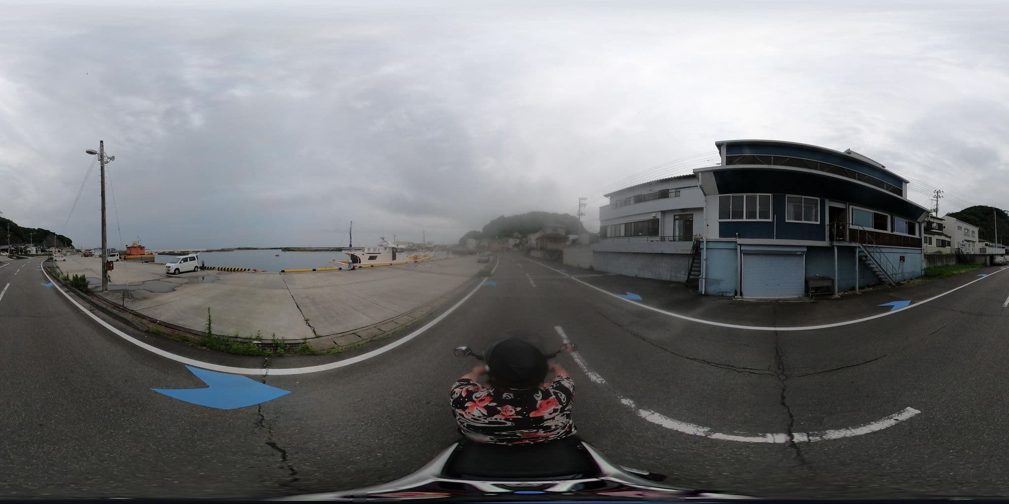 Street view near ゲストハウス (W)F&R, Iwaki — © loglogy (CC BY-SA · Mapillary)