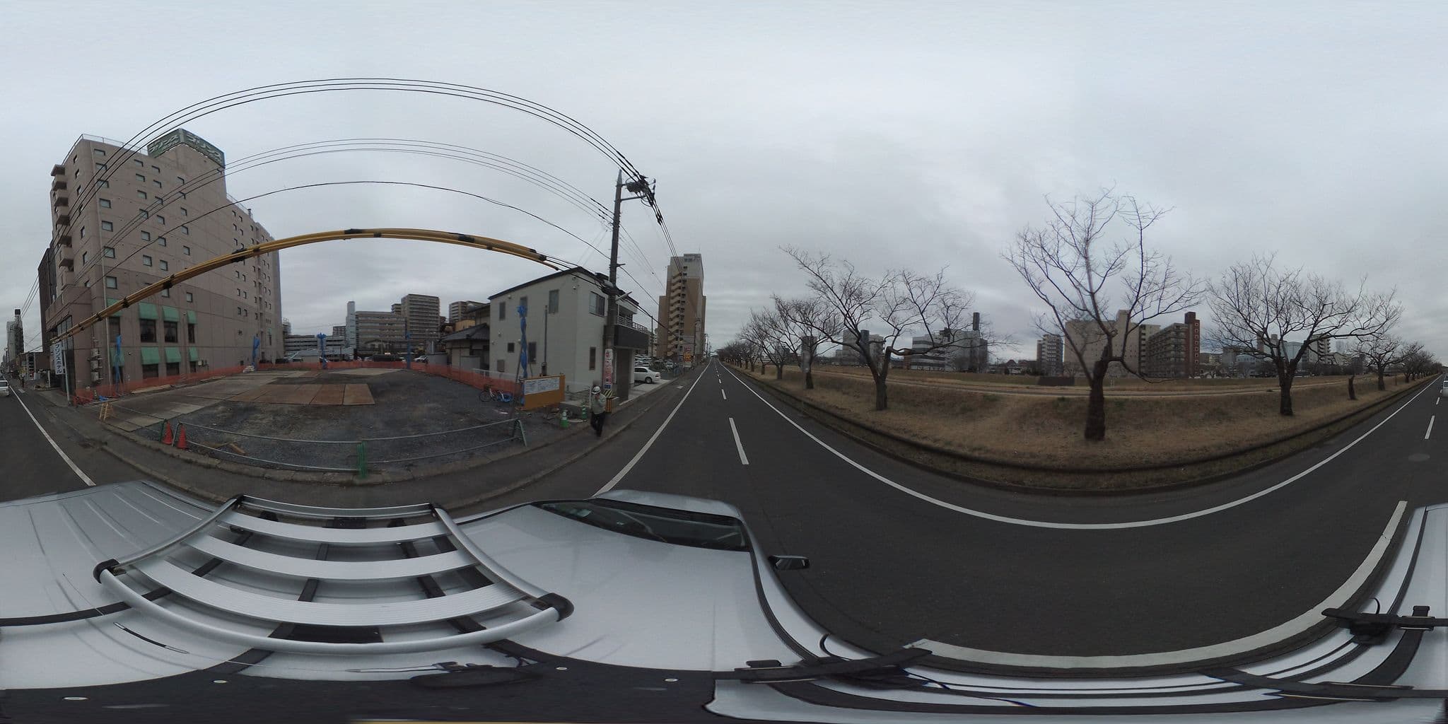 Street view near 水戸プリンスホテル, Mito — © loglogy (CC BY-SA · Mapillary)