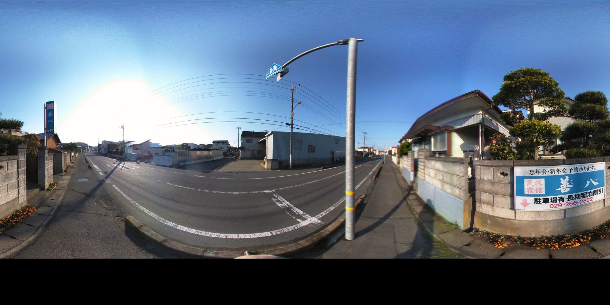 Street view near 民宿 善八, Ōarai — © mura (CC BY-SA · Mapillary)