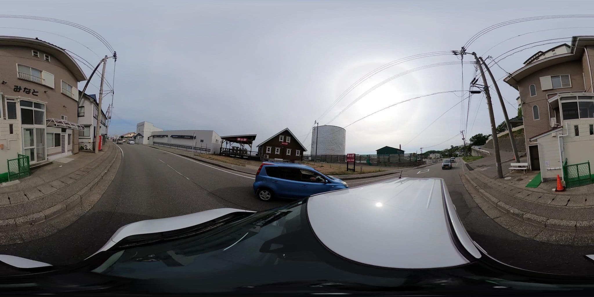Street view near マリンハウスみなと, Kashiwazaki — © flashkiwi (CC BY-SA · Mapillary)
