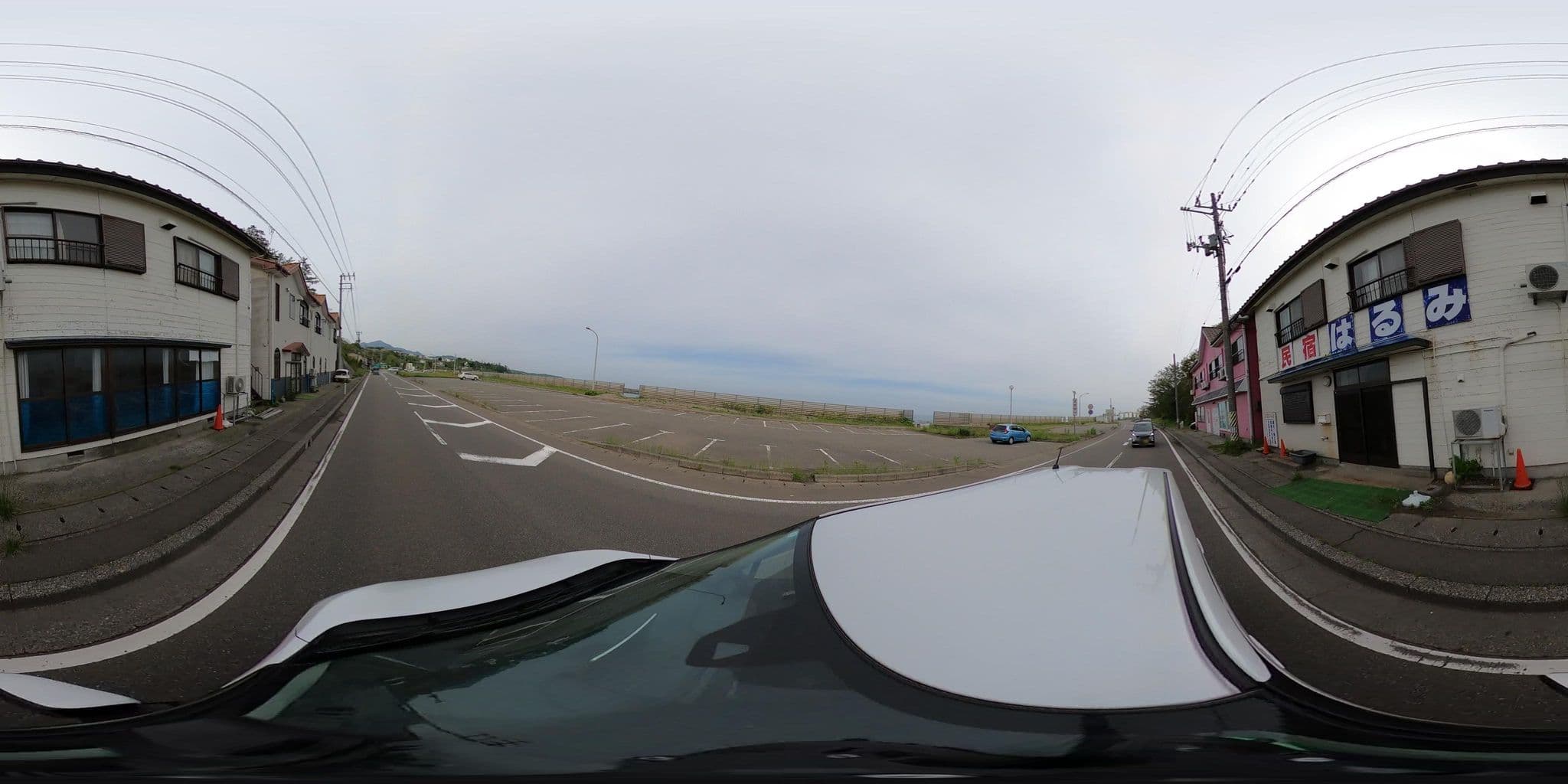 Street view near 民宿はるみ, Kashiwazaki — © flashkiwi (CC BY-SA · Mapillary)