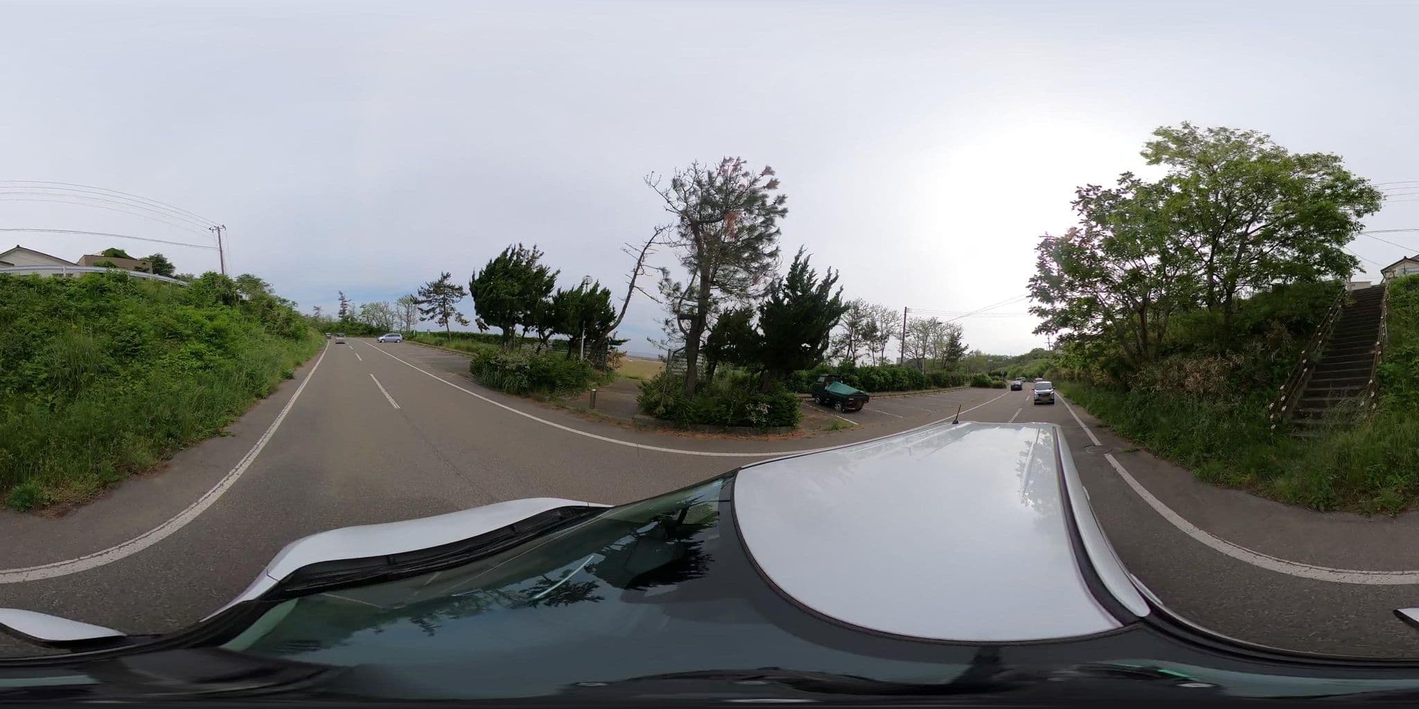 Street view near 割烹旅館 大家, Kashiwazaki — © flashkiwi (CC BY-SA · Mapillary)