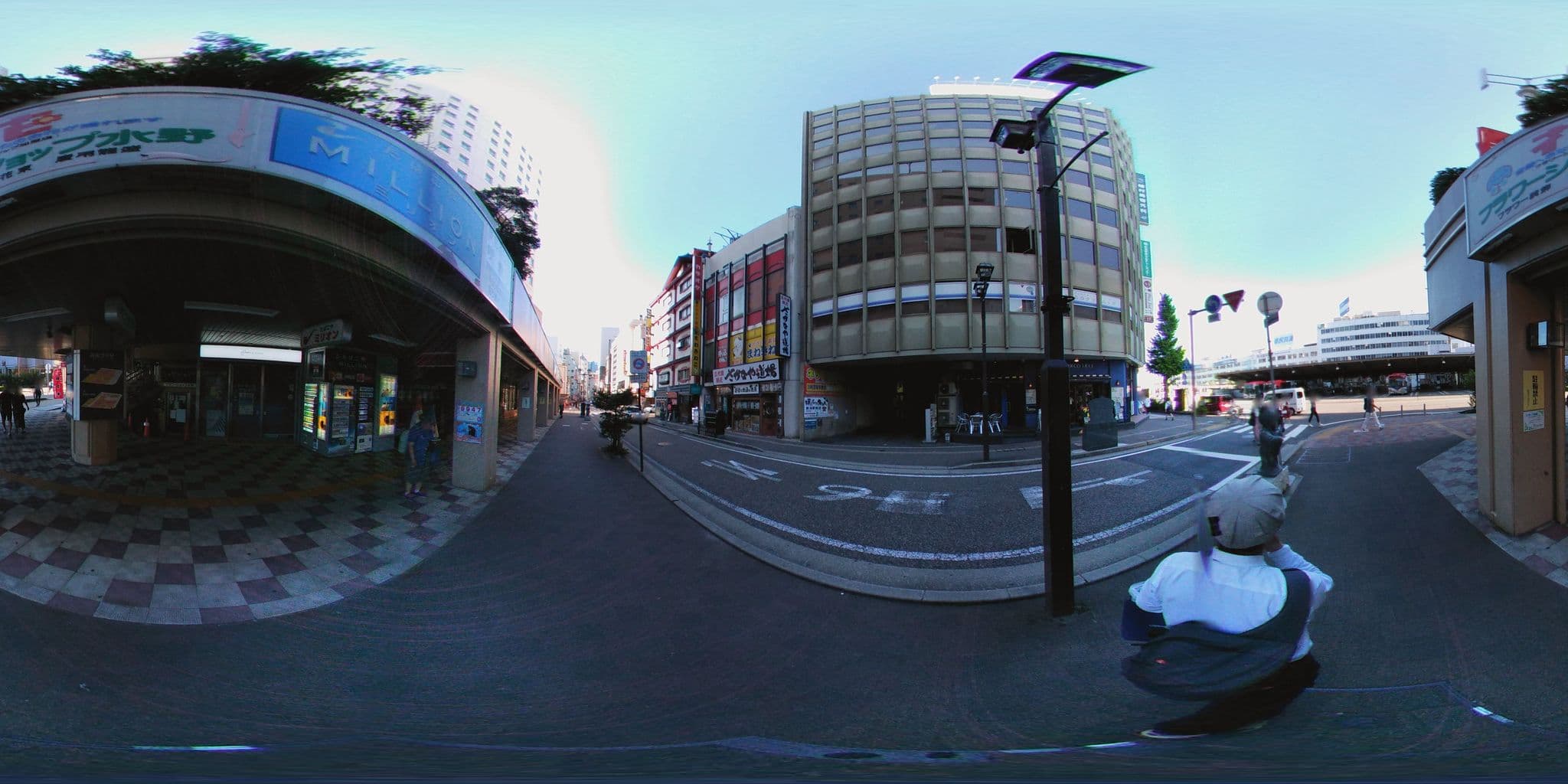 Street view near ホテル グローバルビュー新潟, Niigata — © mura (CC BY-SA · Mapillary)