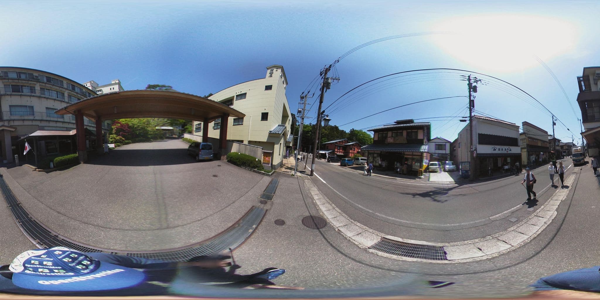 Street view near 弥彦温泉 清水屋, Yahiko — © jmmapiranger (CC BY-SA · Mapillary)