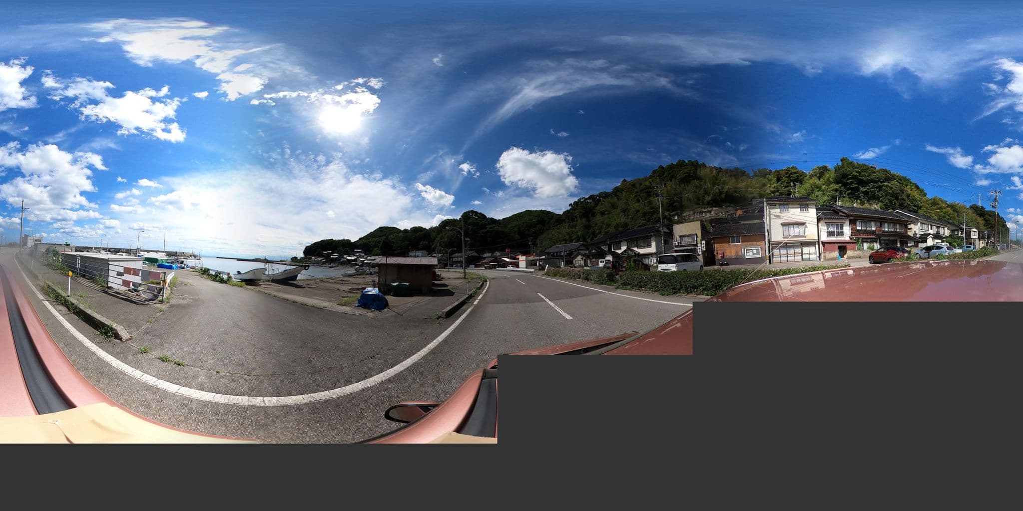Street view near 旅荘 さか, Ryōtsu-minato — © 24dakenlo (CC BY-SA · Mapillary)