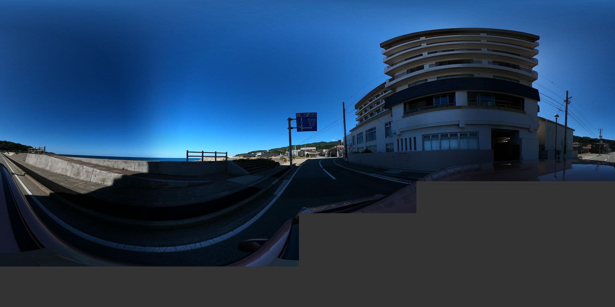 Street view near 伝統と風格の宿 ホテル万長, Sado — © 24dakenlo (CC BY-SA · Mapillary)