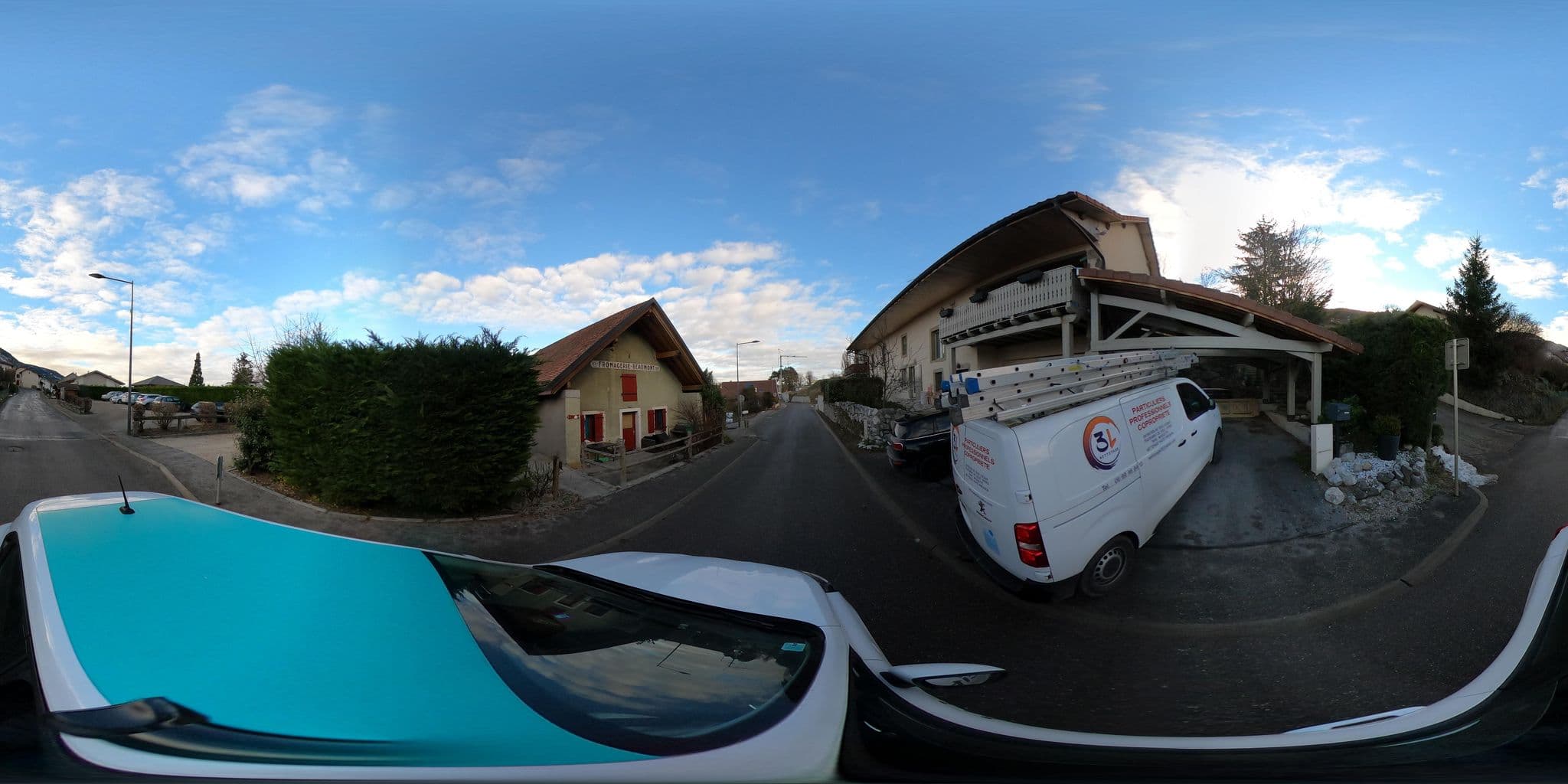 Street view near Gîte la Fromagerie de Beaumont, Neydens — © arteragence (CC BY-SA · Mapillary)