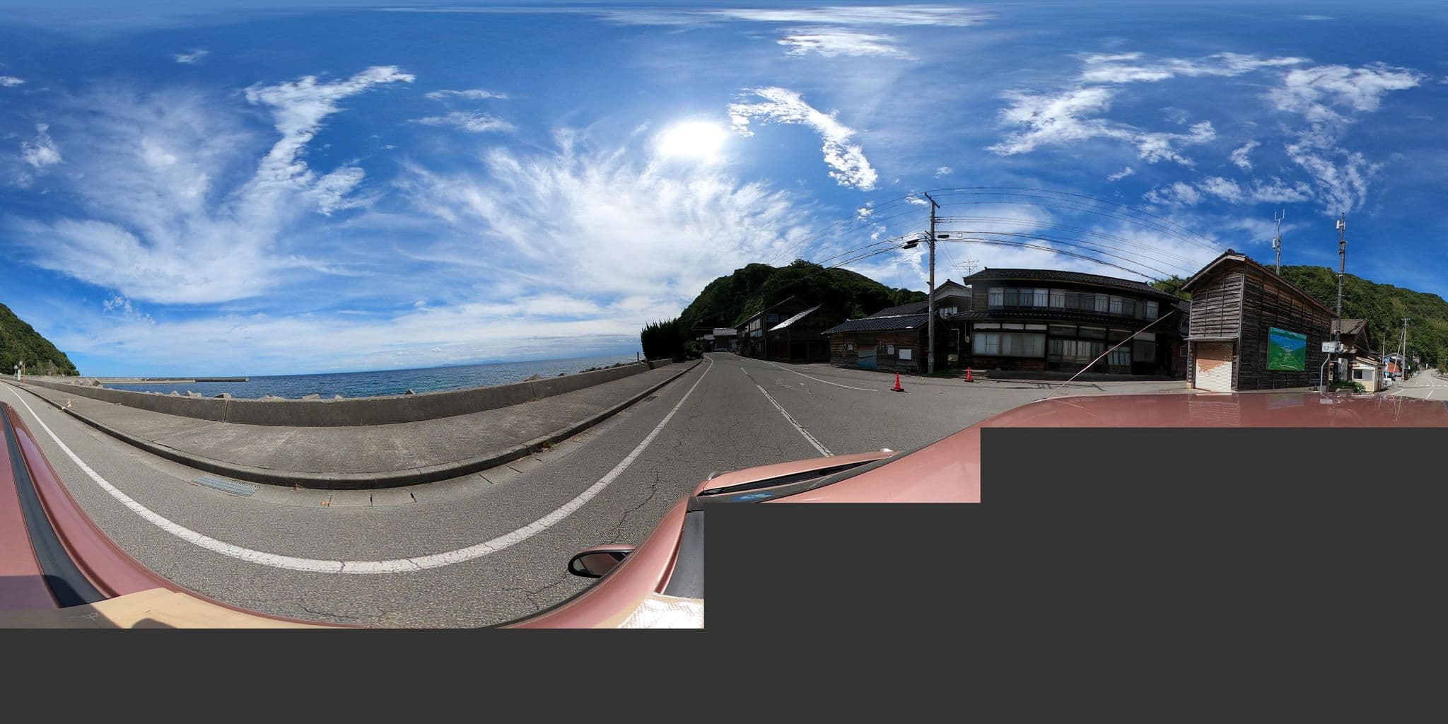 Street view near 就農シェアハウス, Sado — © 24dakenlo (CC BY-SA · Mapillary)