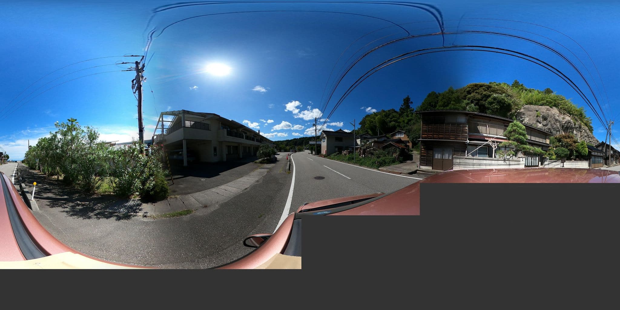 Street view near サンライズ城が浜, Sado — © 24dakenlo (CC BY-SA · Mapillary)