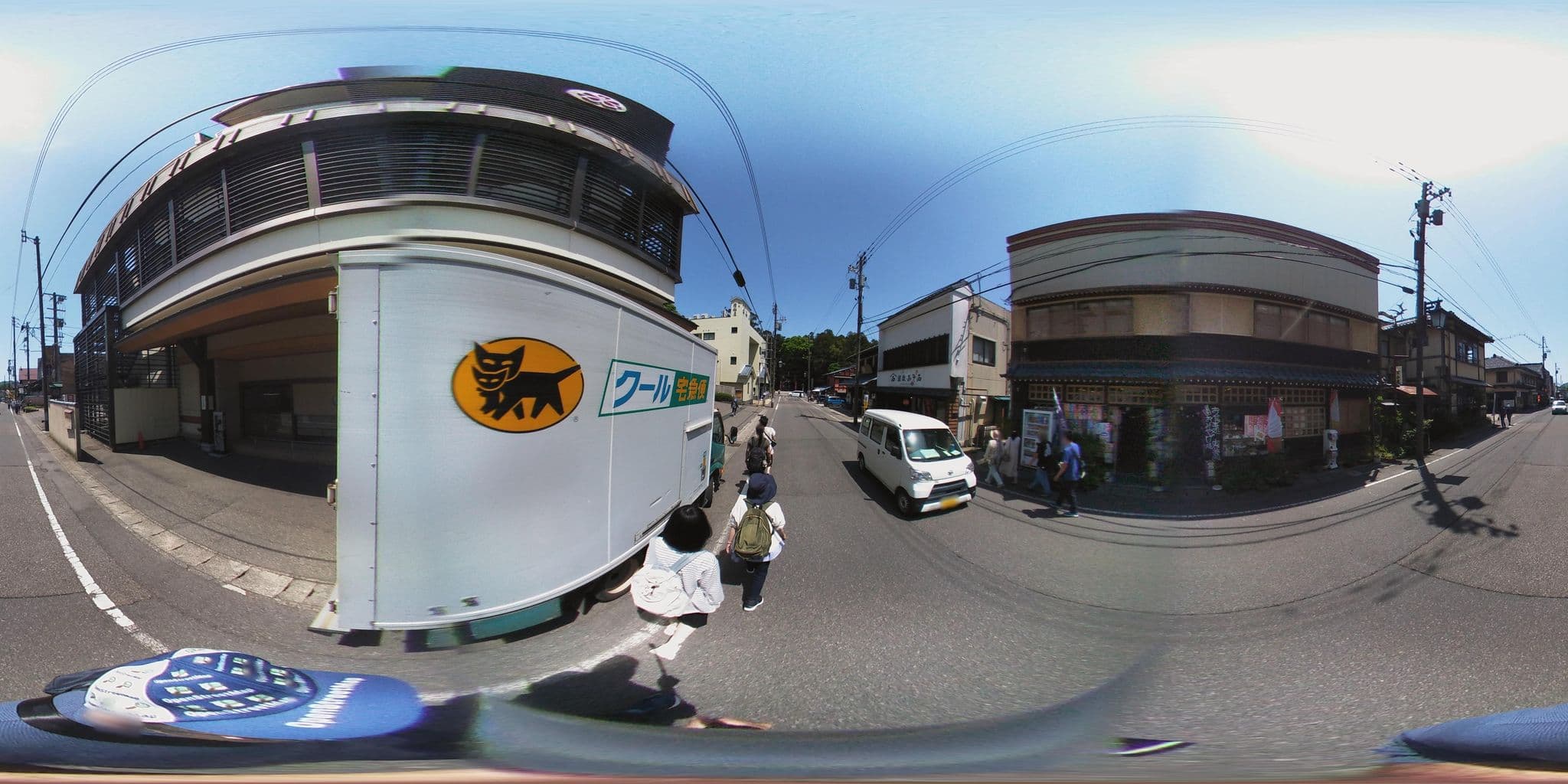 Street view near 弥彦温泉ホテルヴァイス, Yahiko — © jmmapiranger (CC BY-SA · Mapillary)