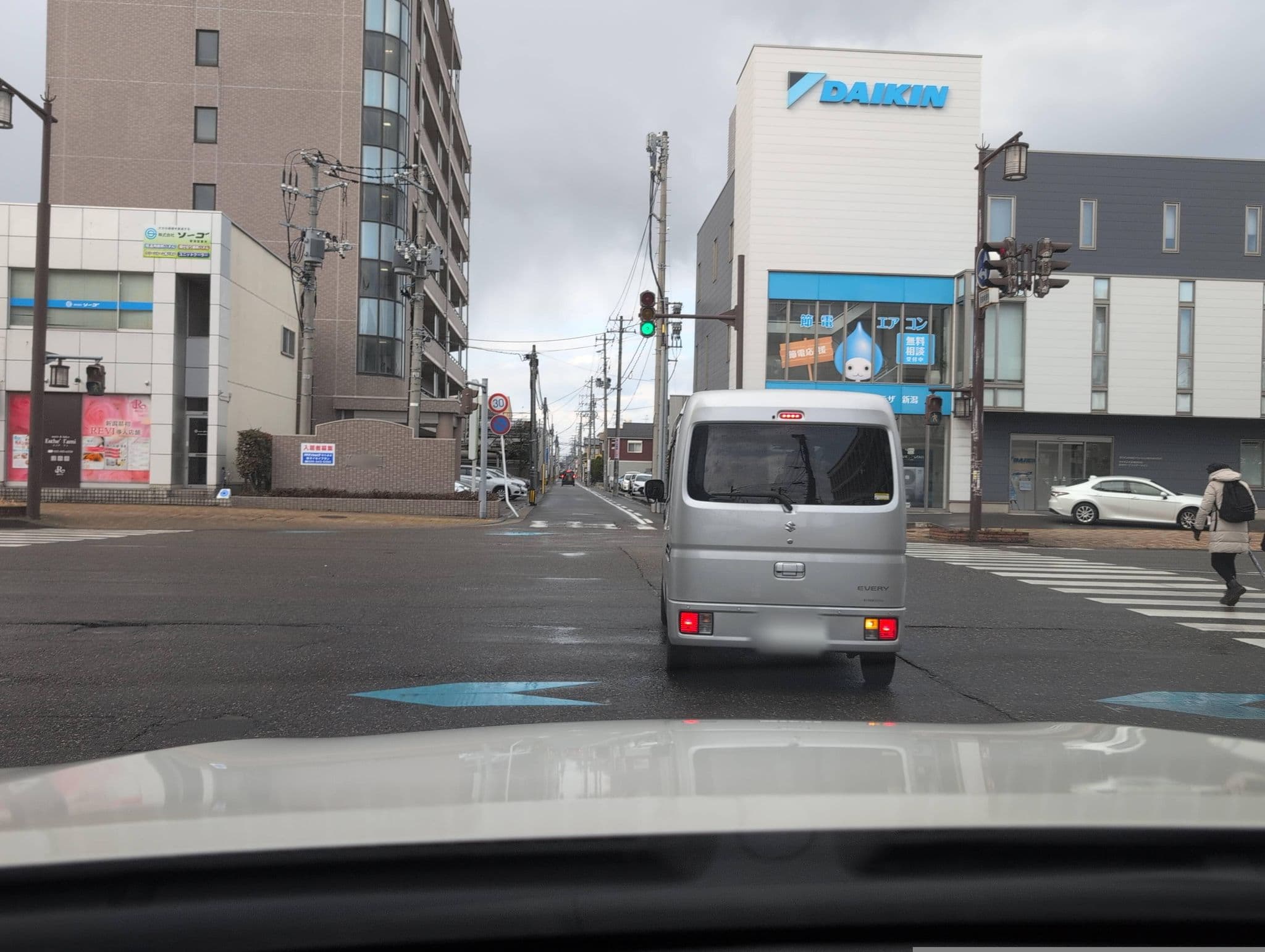 Street view near パンション駅南, Niigata — © marikocco (CC BY-SA · Mapillary)