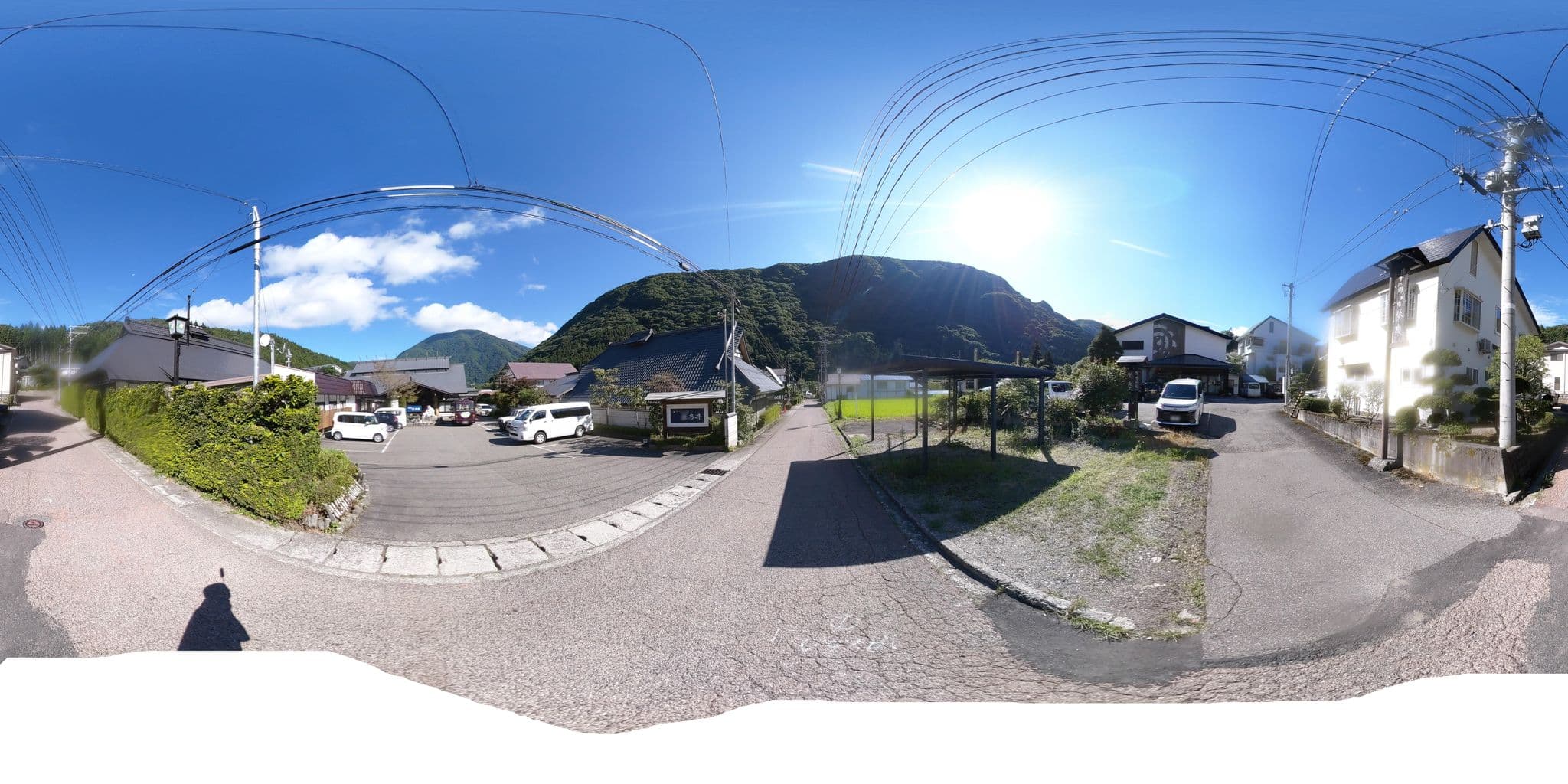 Street view near 湯季の郷民宿紫泉, Yagoshima — © okadatsuneo (CC BY-SA · Mapillary)