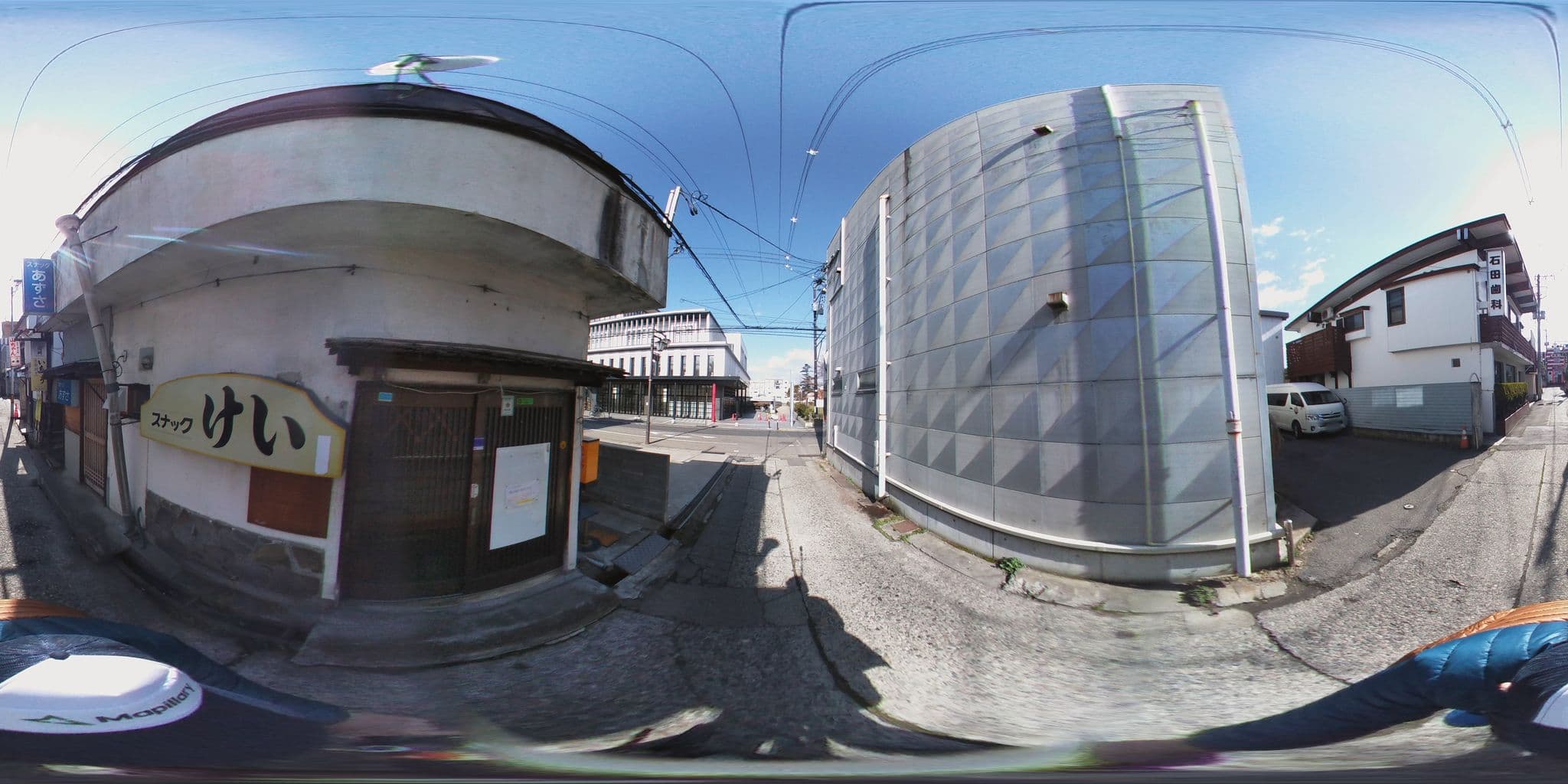 Street view near AAA, Aizu-Wakamatsu — © jmmapiranger (CC BY-SA · Mapillary)