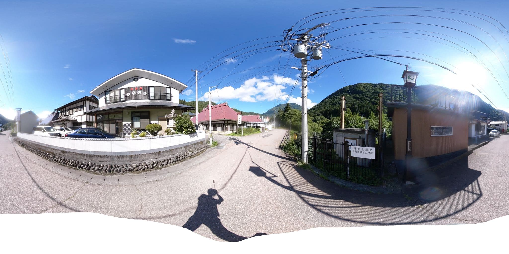 Street view near 会津湯野上温泉湯楽の宿 ひらのや, Yagoshima — © okadatsuneo (CC BY-SA · Mapillary)