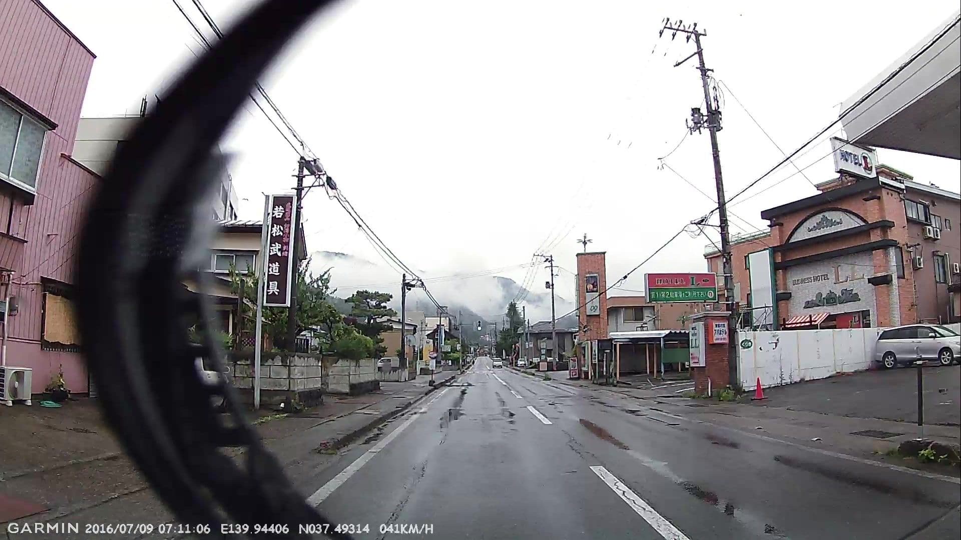 Street view near HOTEL 09, Aizu-Wakamatsu — © jmmapiranger (CC BY-SA · Mapillary)