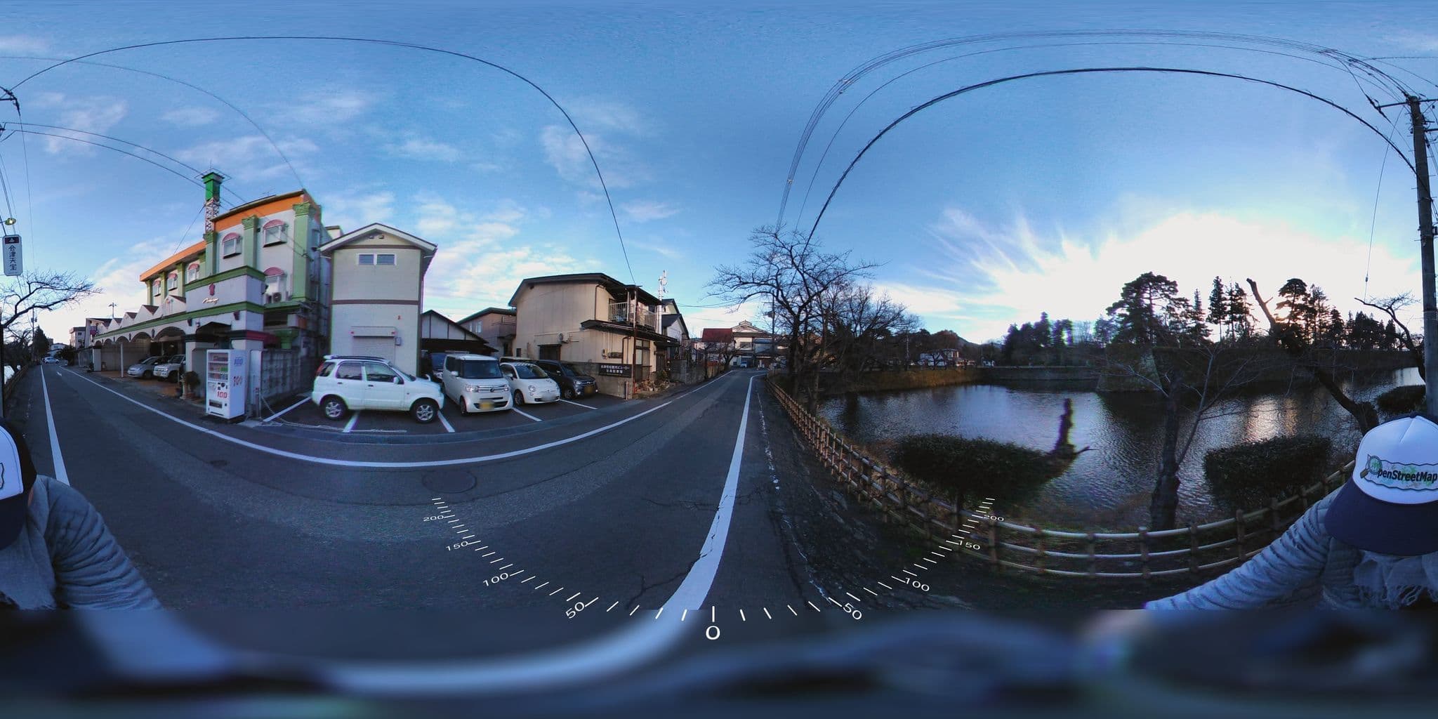 Street view near ミラージュ, Aizu-Wakamatsu — © jmmapiranger (CC BY-SA · Mapillary)