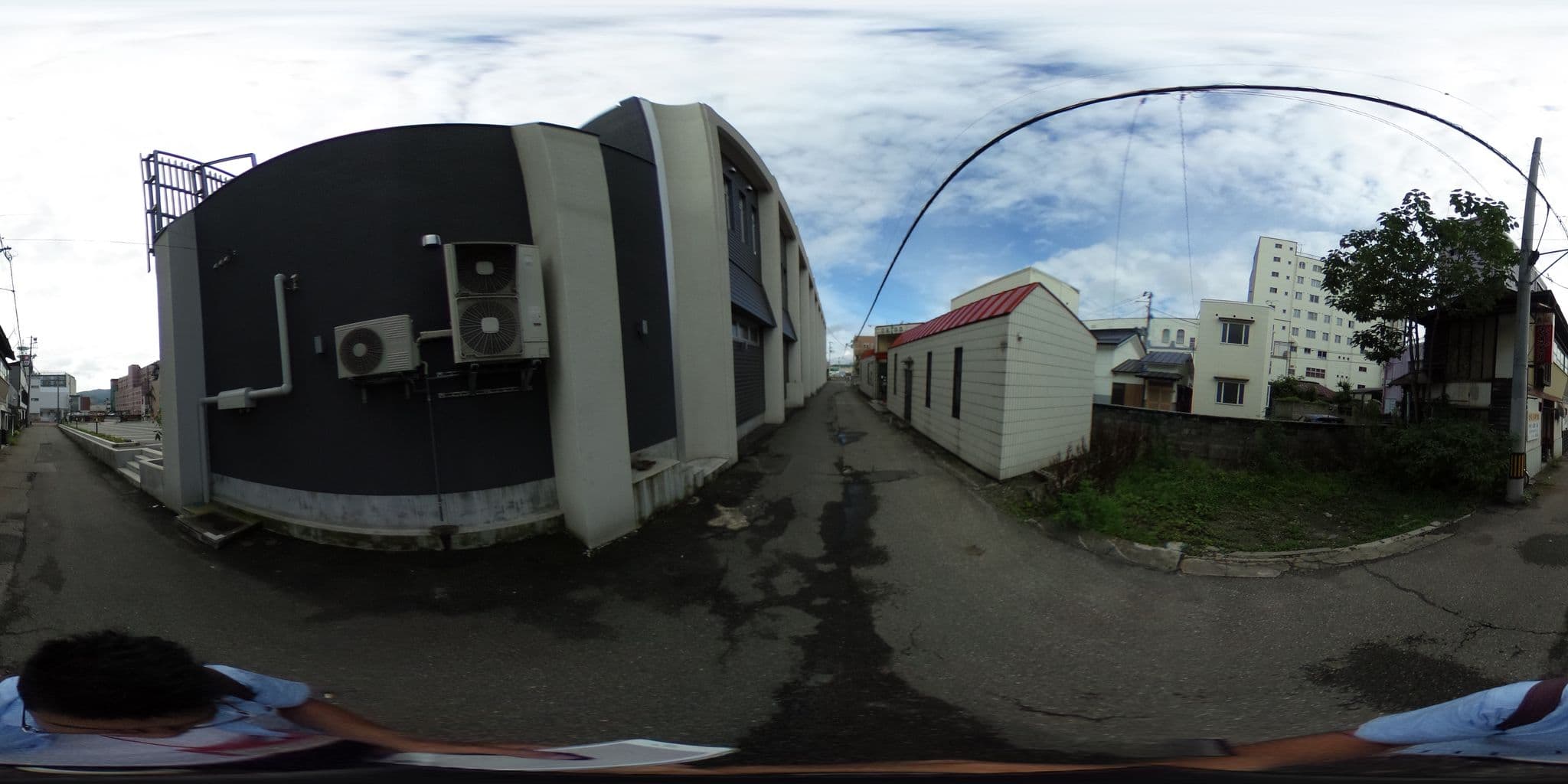 Street view near ホテルニューパレス, Aizu-Wakamatsu — © gatuhiko6051 (CC BY-SA · Mapillary)