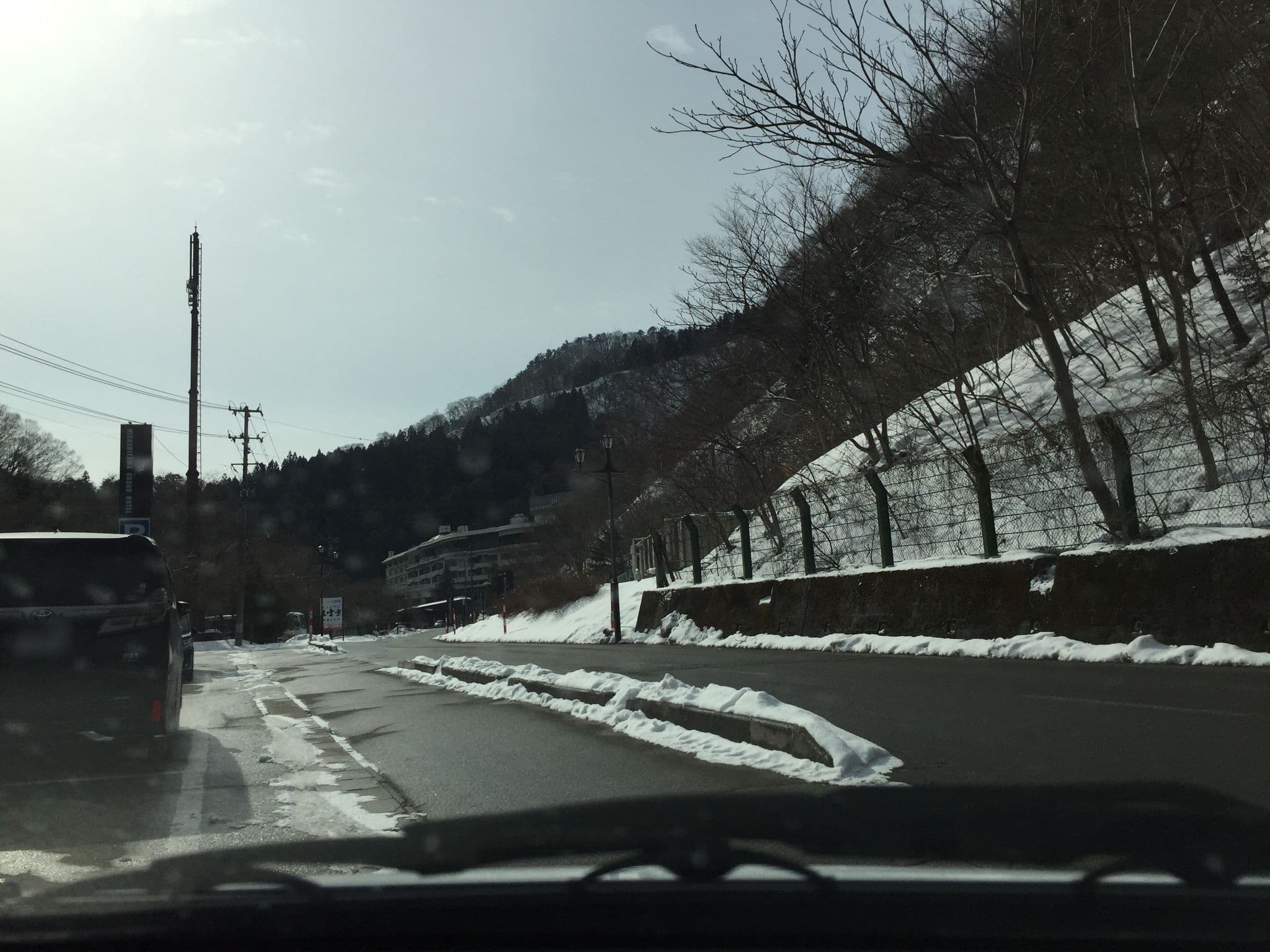 Street view near 東山グランドホテル第一駐車場, Aizu-Wakamatsu — © tm3594 (CC BY-SA · Mapillary)