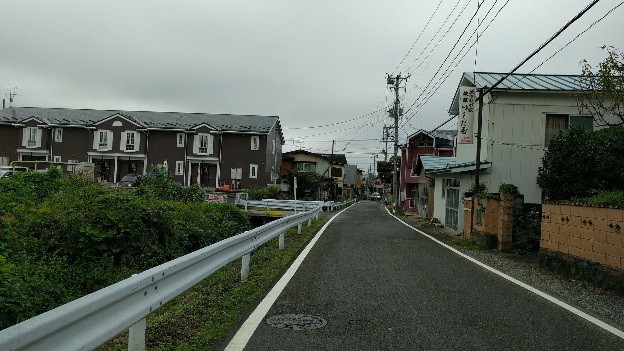 Street view near いしだ屋旅館, Aizu-Wakamatsu — © jmmapiranger (CC BY-SA · Mapillary)