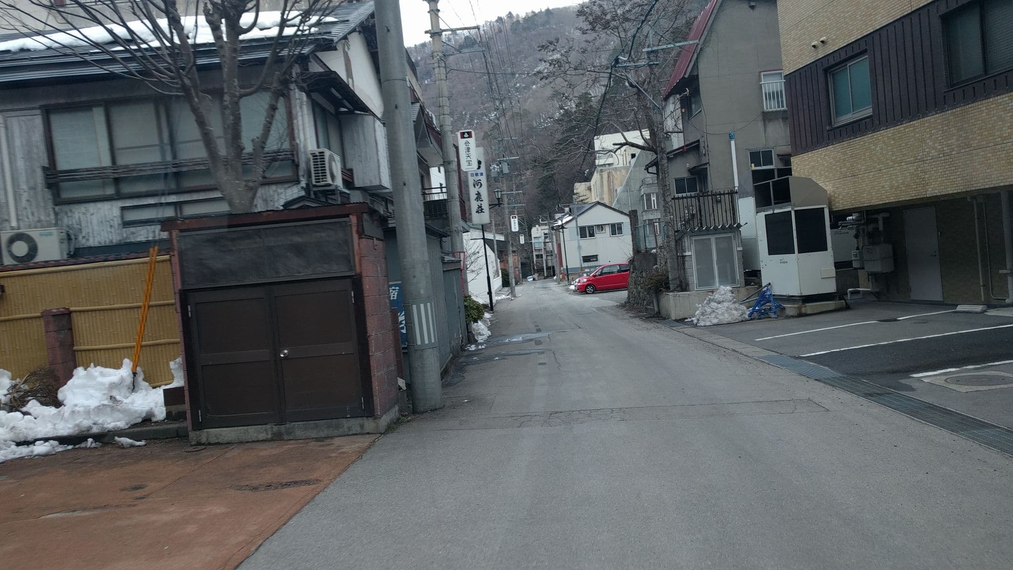 Street view near 河鹿荘, Aizu-Wakamatsu — © jmmapiranger (CC BY-SA · Mapillary)