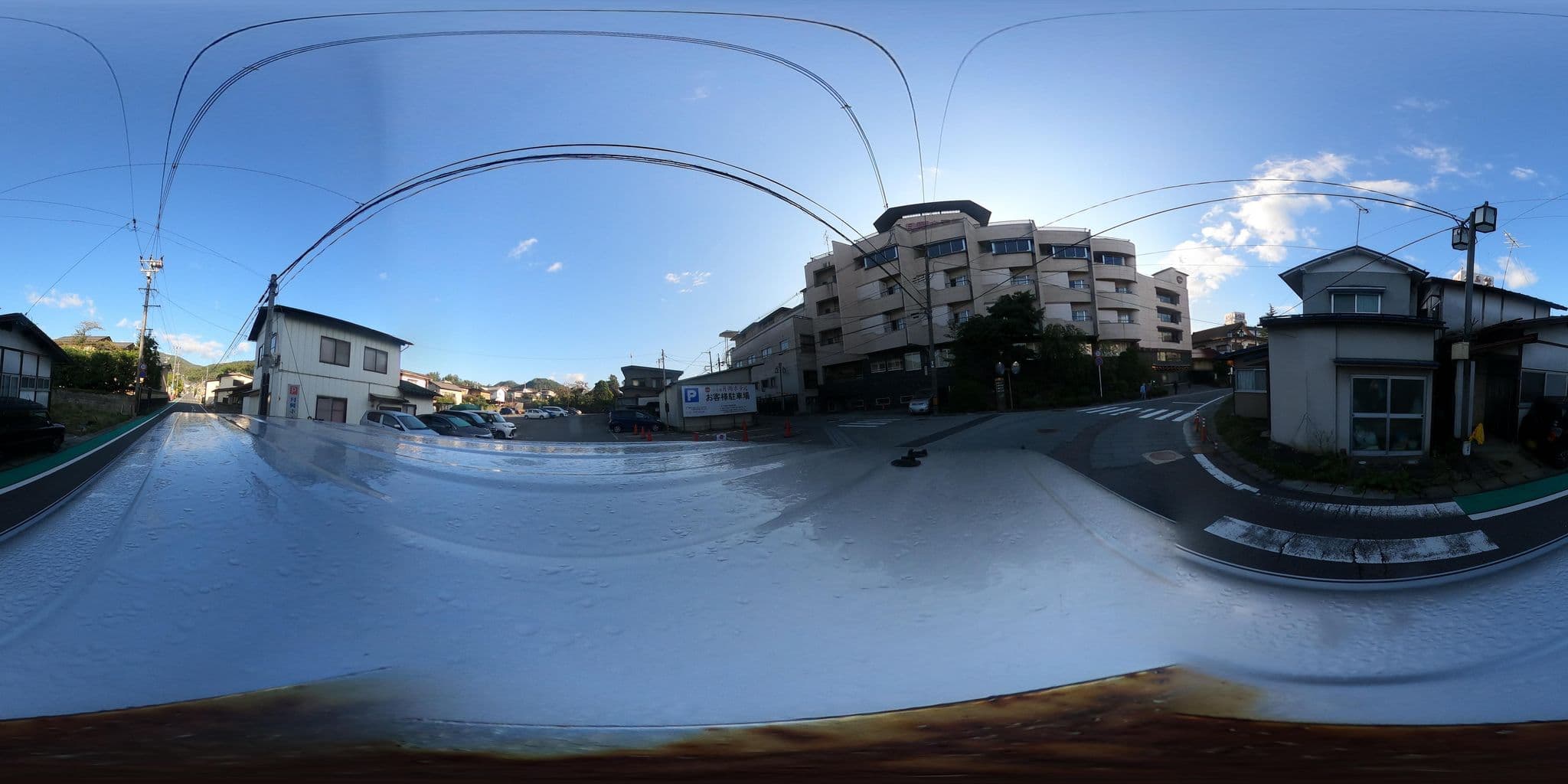 Street view near かみのやま温泉 月岡ホテル, Kaminoyama — © kojiroucircle (CC BY-SA · Mapillary)