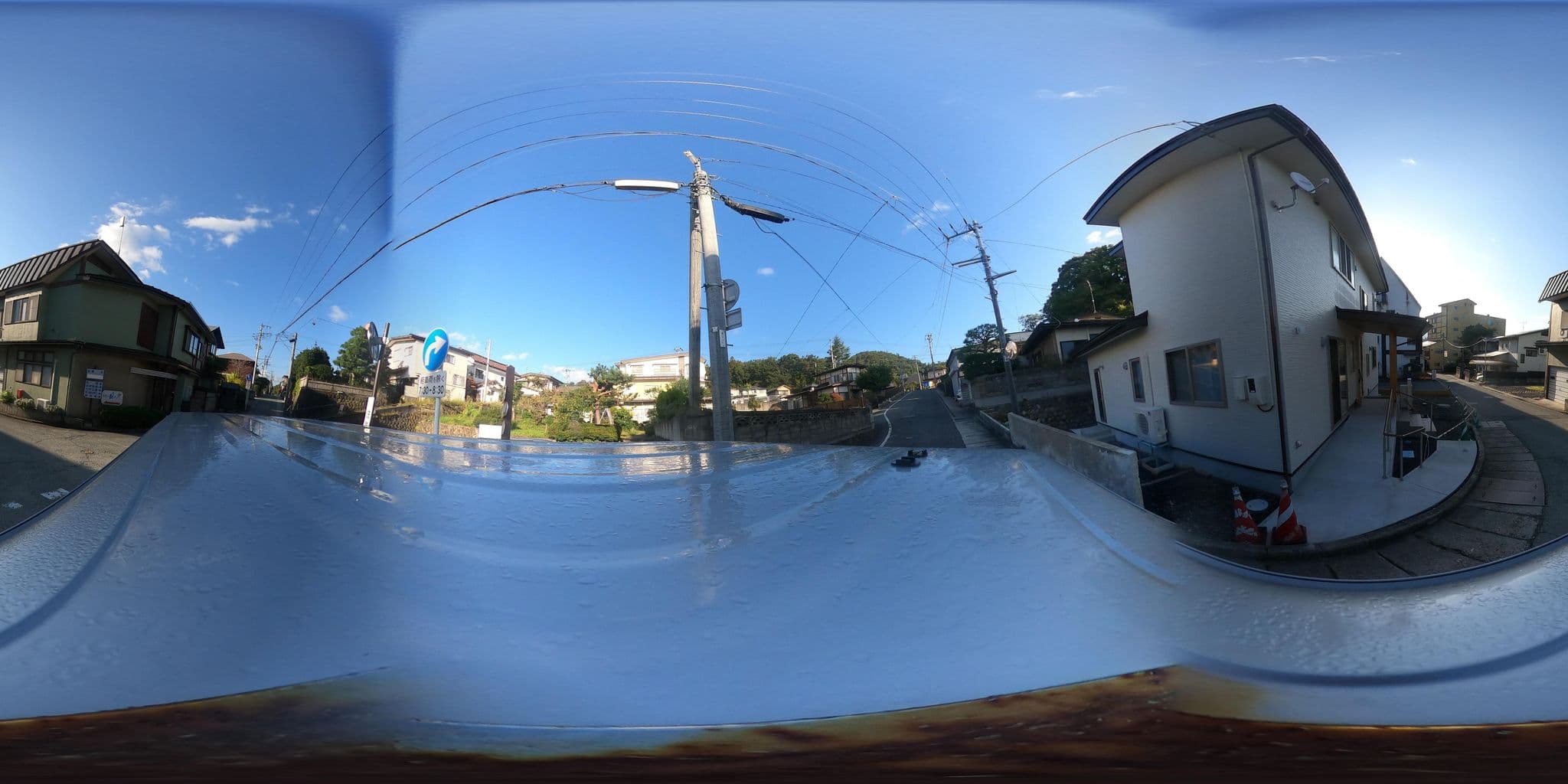 Street view near かみのやま温泉 姫の湯伊勢屋, Kaminoyama — © kojiroucircle (CC BY-SA · Mapillary)
