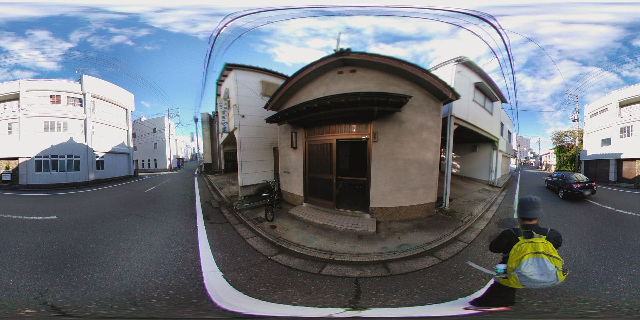 Street view near 旅館白鳥荘, Sakata — © mura (CC BY-SA · Mapillary)