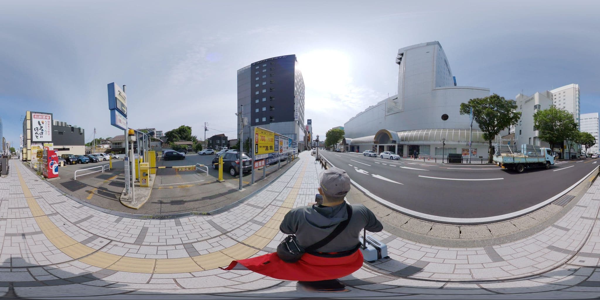 Street view near コンフォートホテル秋田, Akita — © mapconcierge (CC BY-SA · Mapillary)