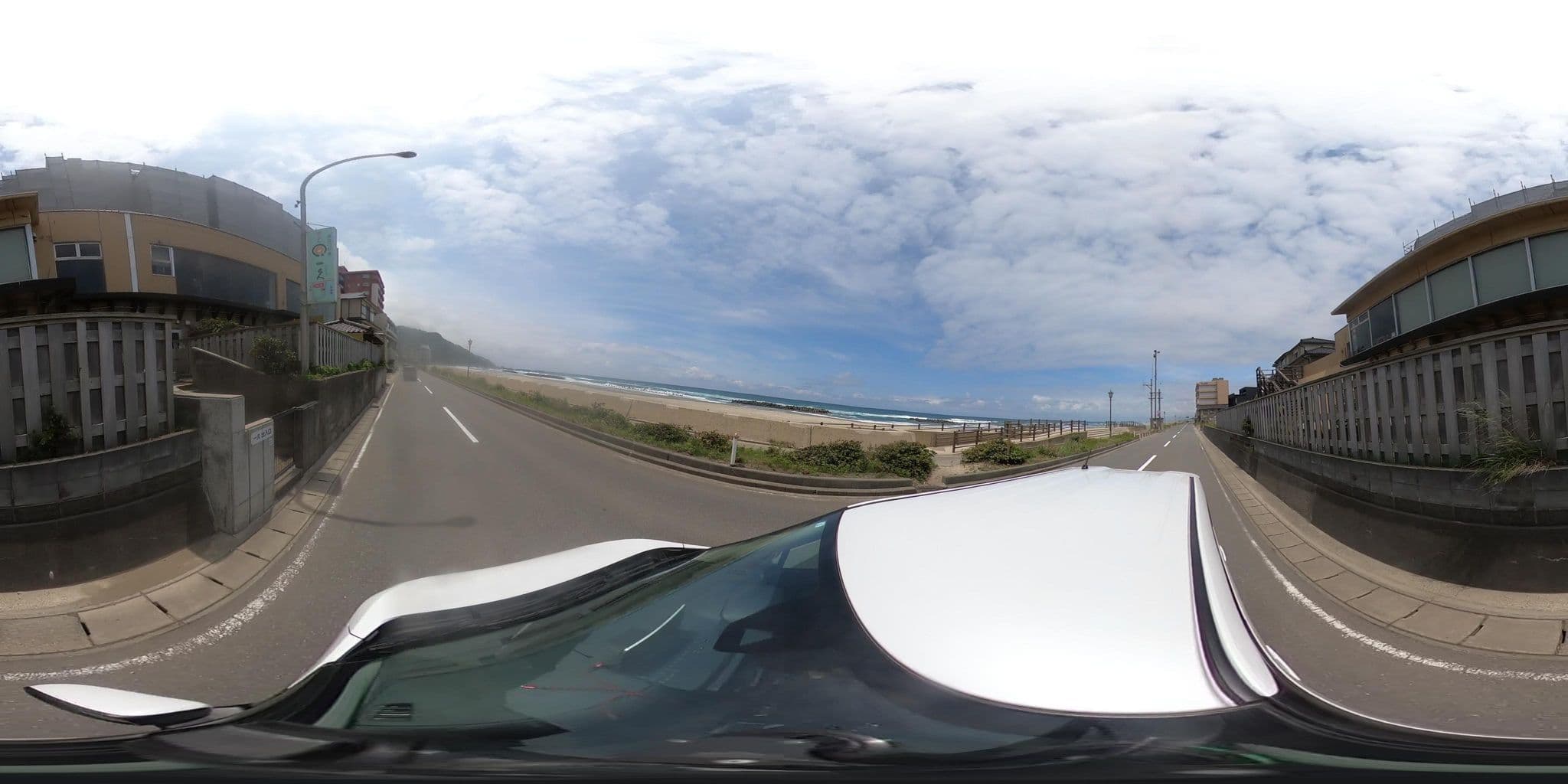 Street view near 海辺のお宿一久, Tsuruoka — © flashkiwi (CC BY-SA · Mapillary)