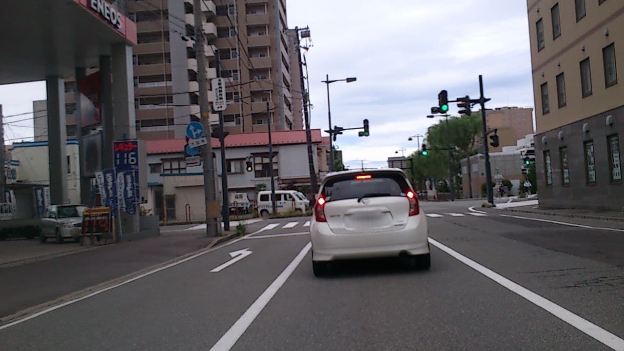 Street view near Apa Hotel Akita-Senshukoen, Akita — © yasunari (CC BY-SA · Mapillary)