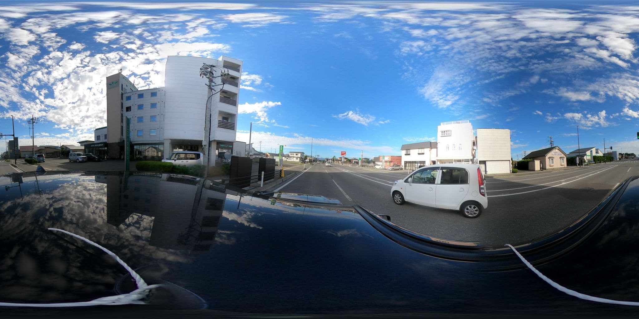 Street view near ホテルニューグリーン能代, Noshiro — © yuki_charo (CC BY-SA · Mapillary)