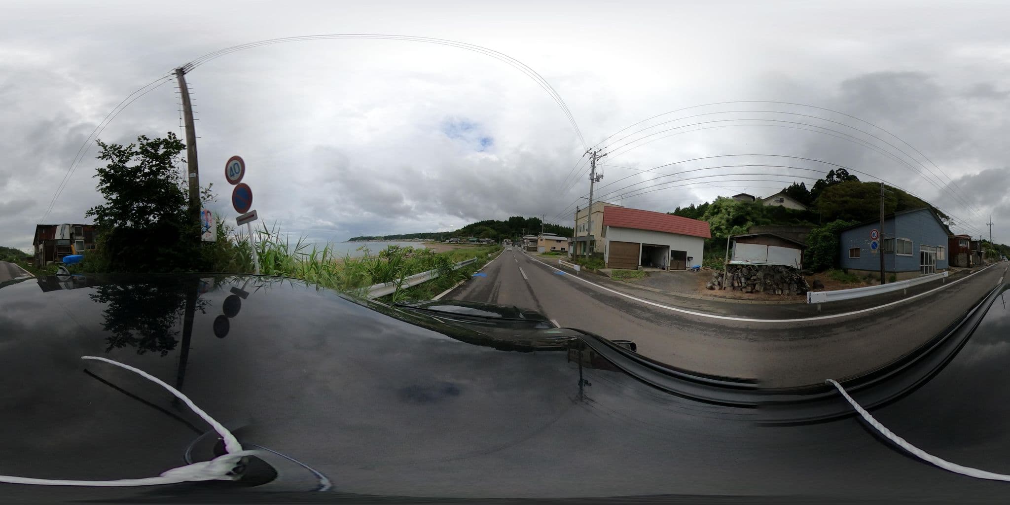 Street view near ゲストハウス男鹿, Oga — © yuki_charo (CC BY-SA · Mapillary)