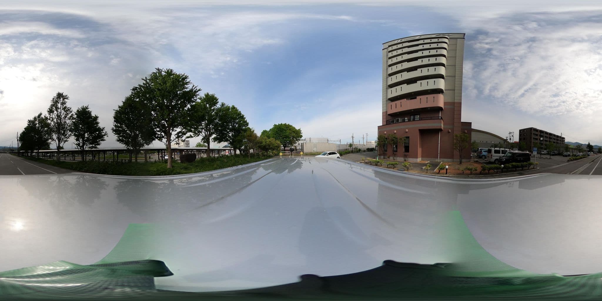 Street view near ホテルルートイン新庄駅前, Shinjō — © MaTeToBy (CC BY-SA · Mapillary)